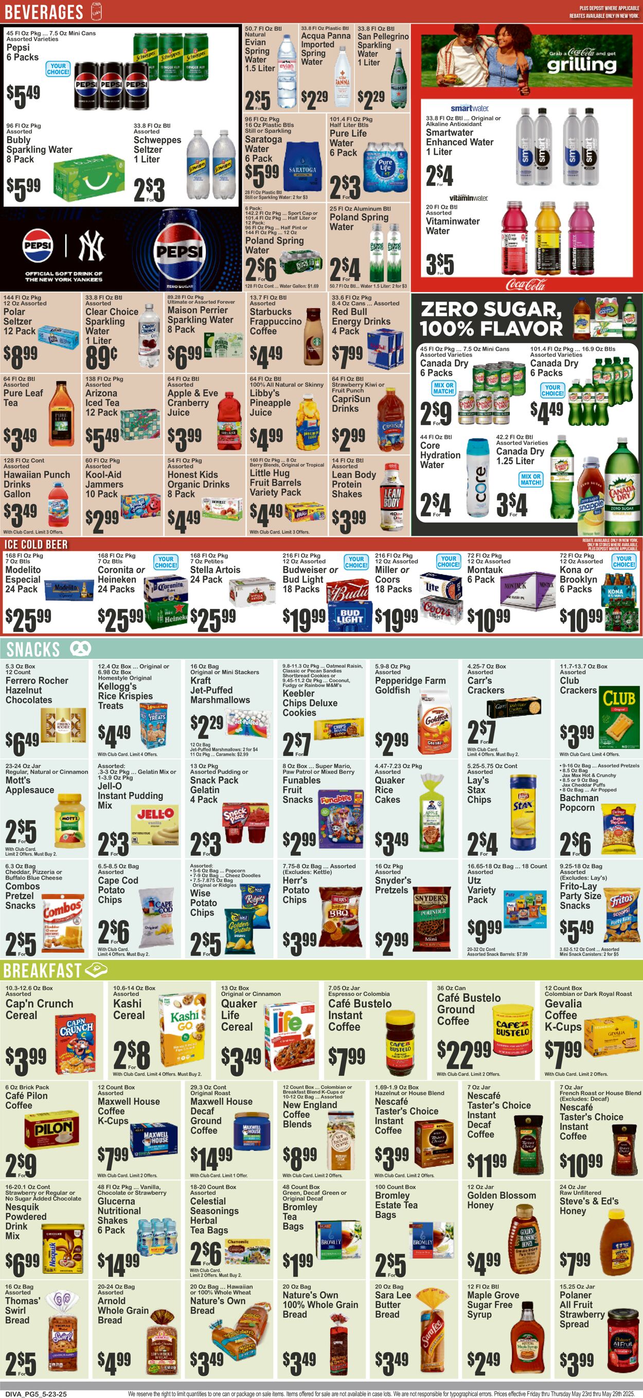 Catalogue Key Food from 05/23/2025