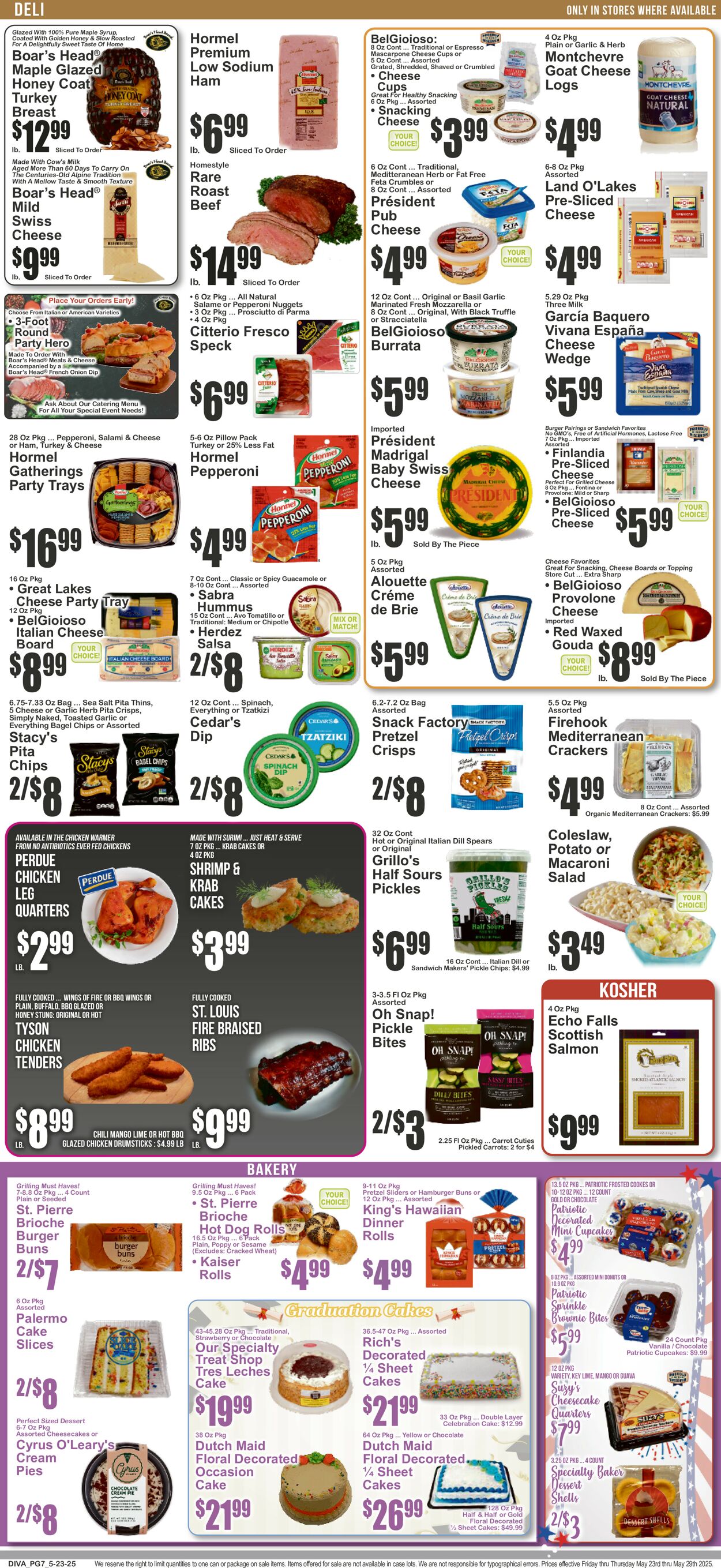 Catalogue Key Food from 05/23/2025
