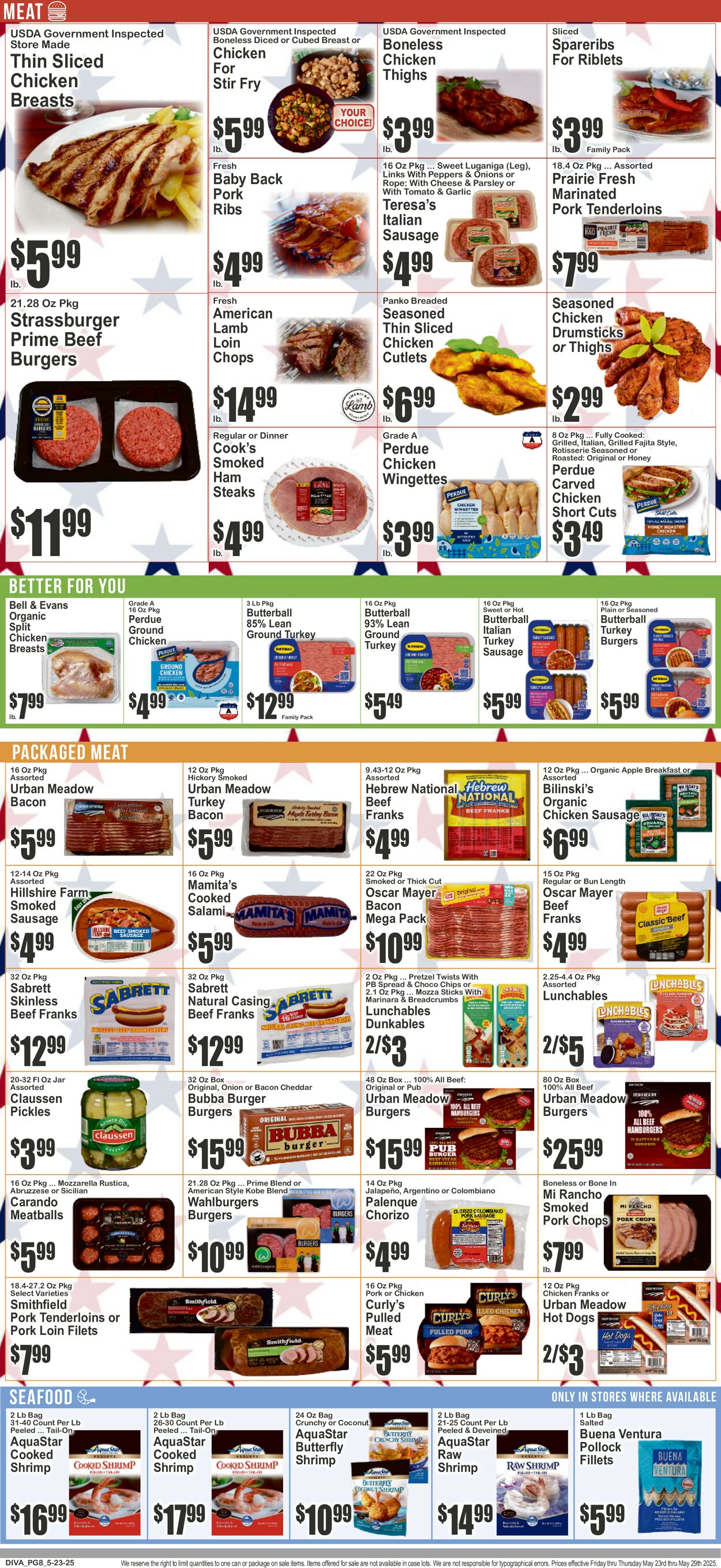Catalogue Key Food from 05/23/2025
