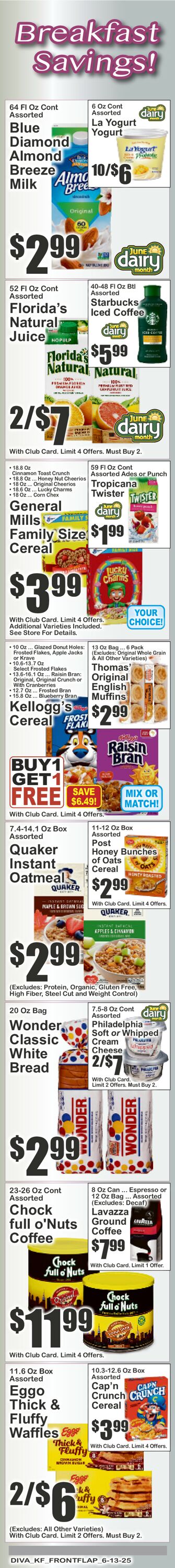 Catalogue Key Food from 06/13/2025