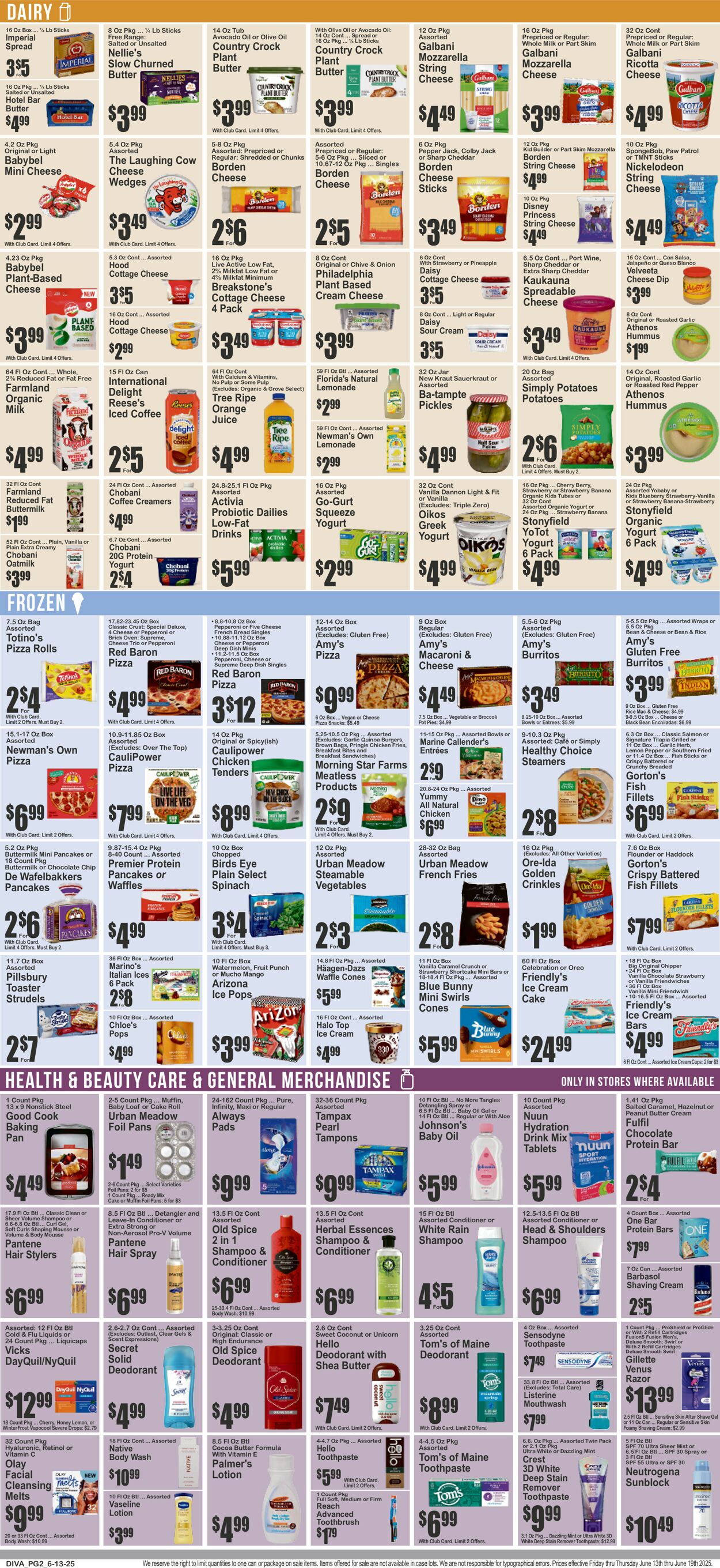 Catalogue Key Food from 06/13/2025