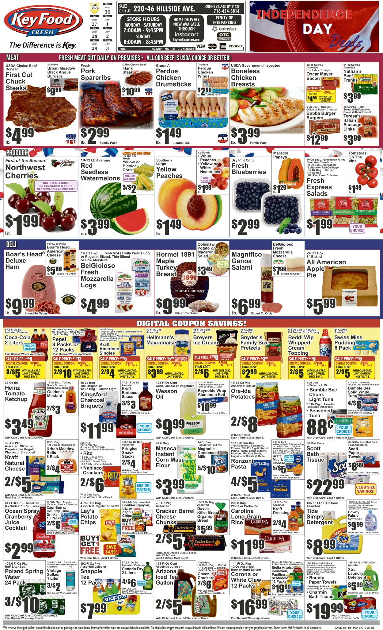 Catalogue Key Food from 06/27/2025