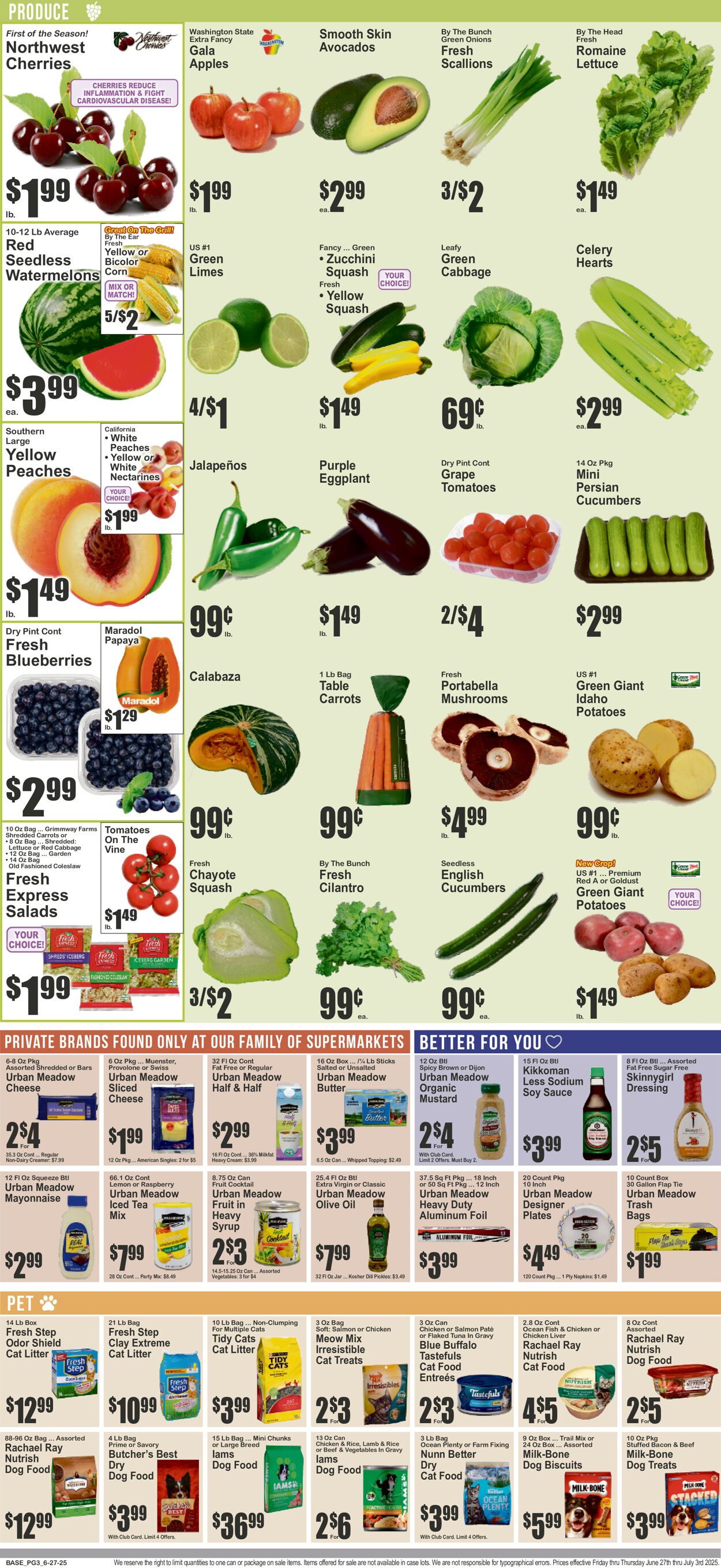 Catalogue Key Food from 06/27/2025