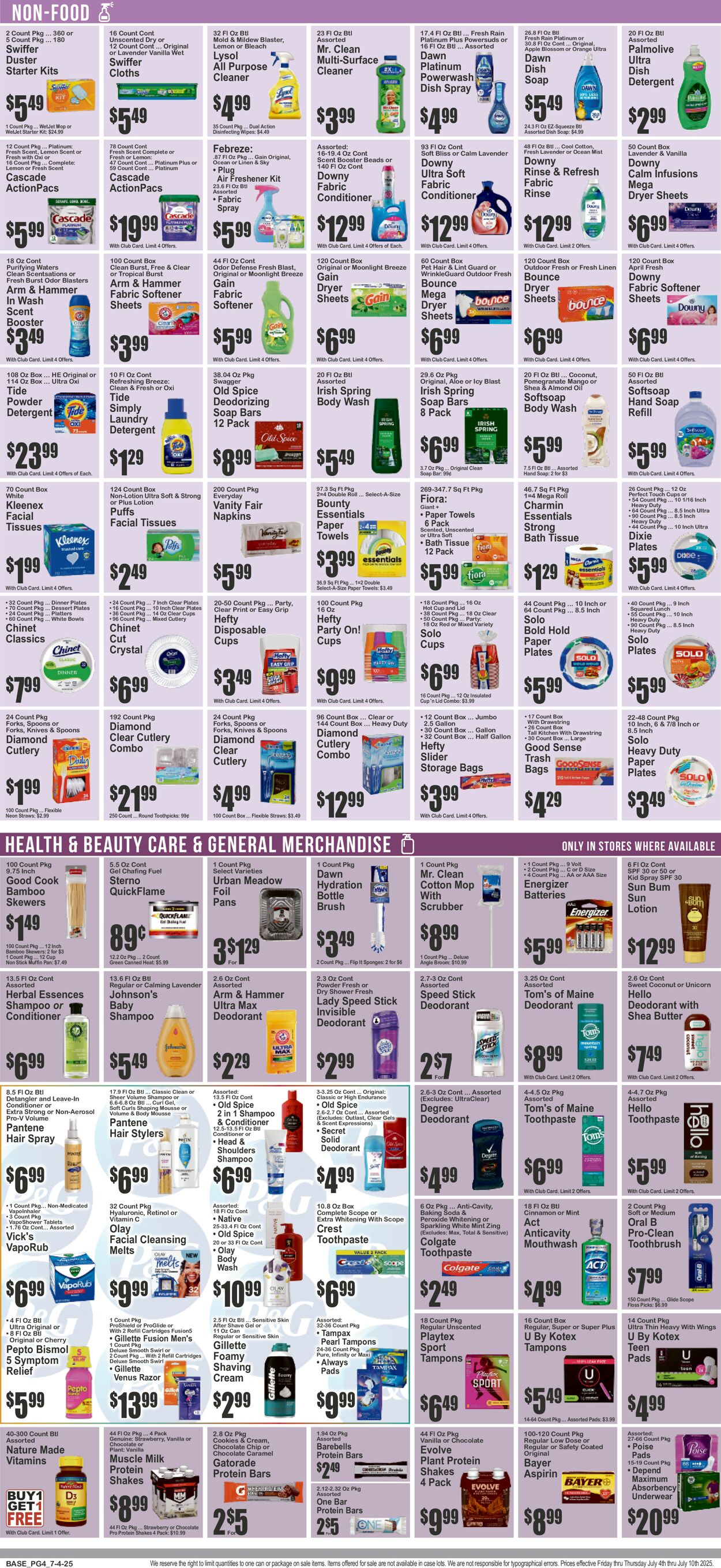 Catalogue Key Food from 07/04/2025