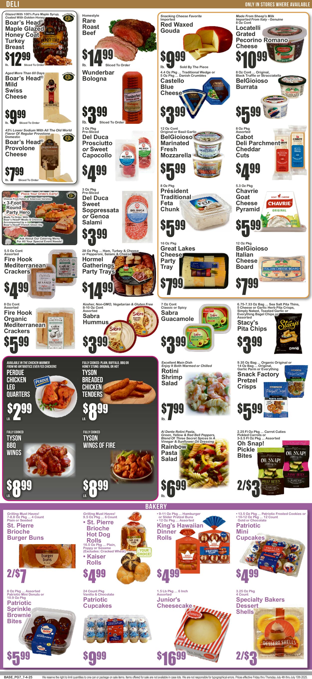 Catalogue Key Food from 07/04/2025
