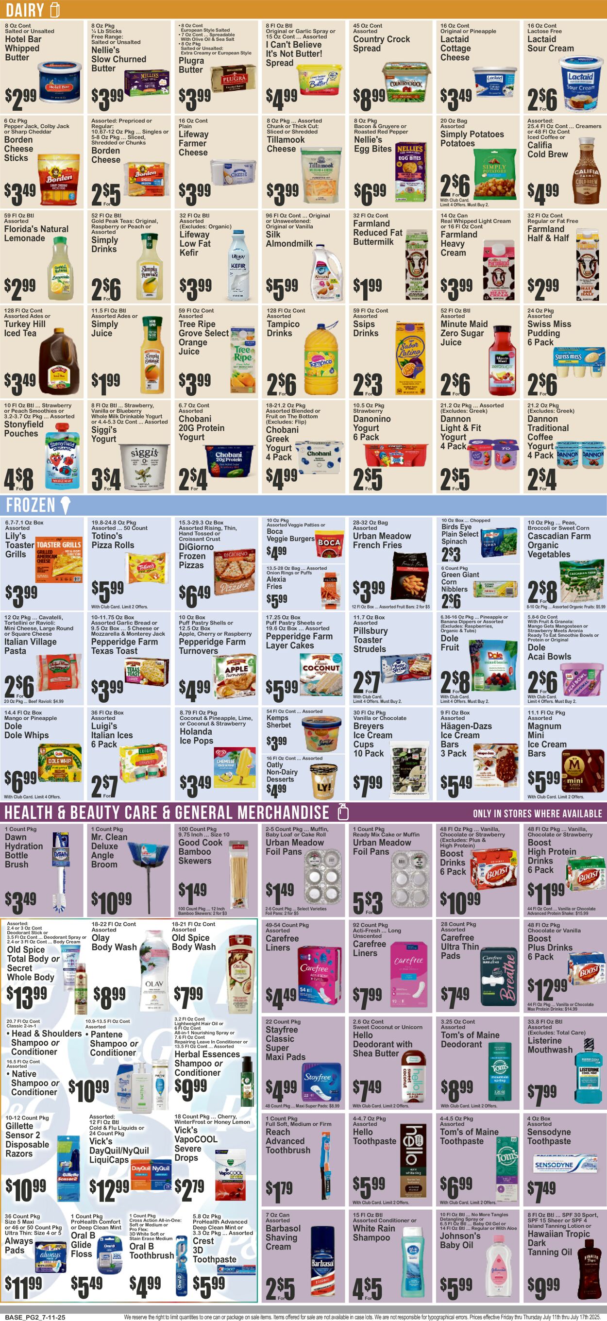 Catalogue Key Food from 07/11/2025