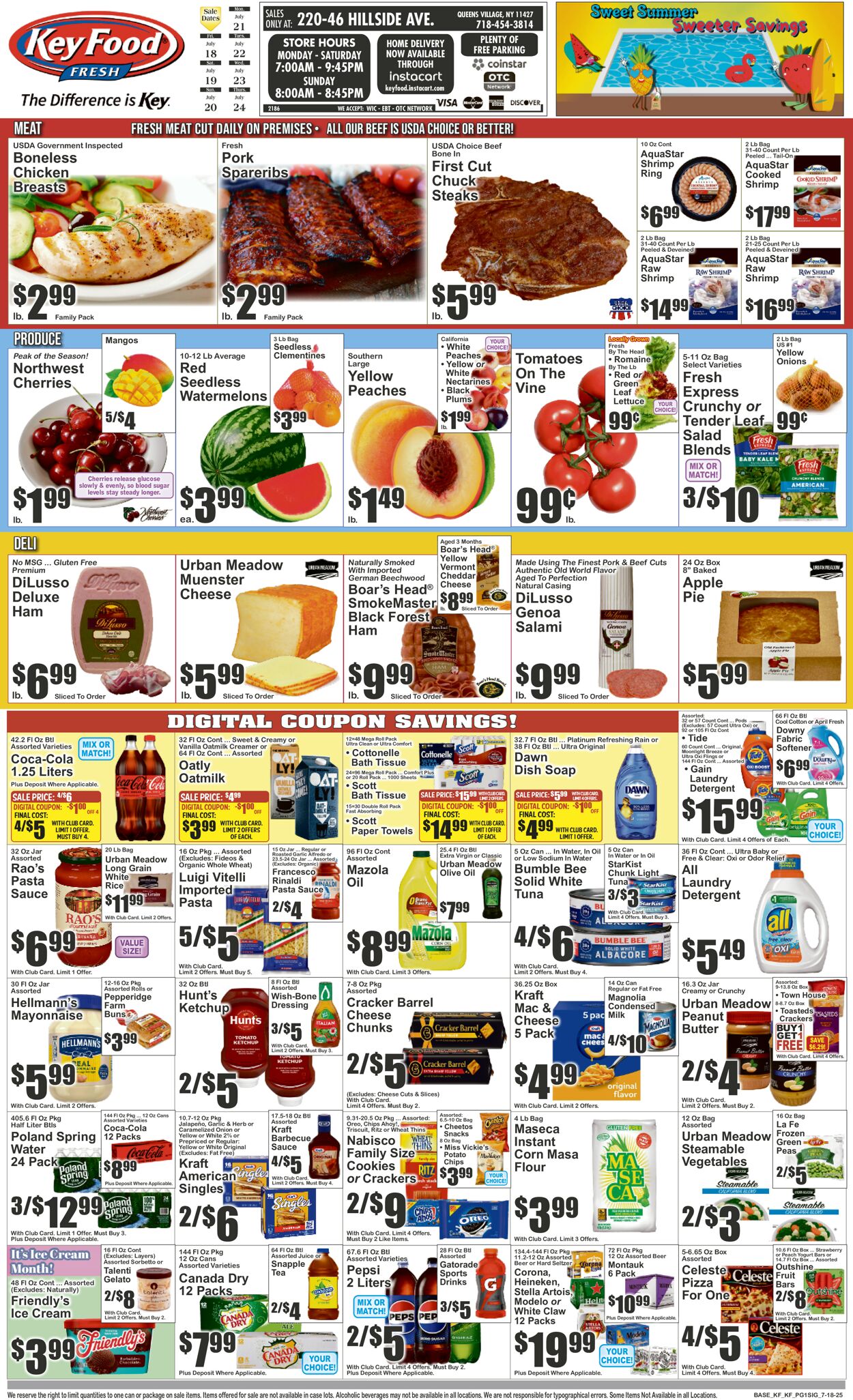 Catalogue Key Food from 07/18/2025