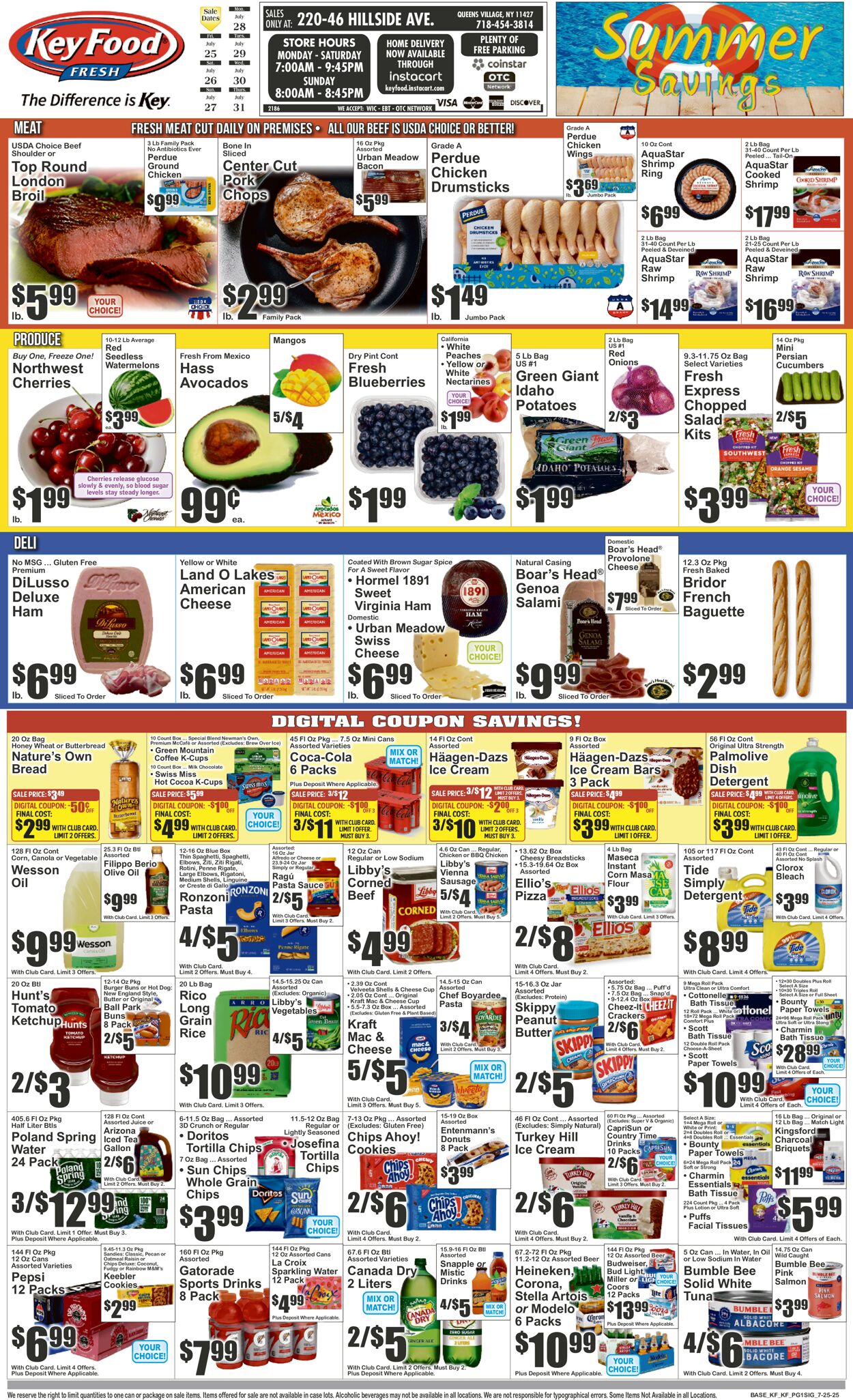 Catalogue Key Food from 07/25/2025