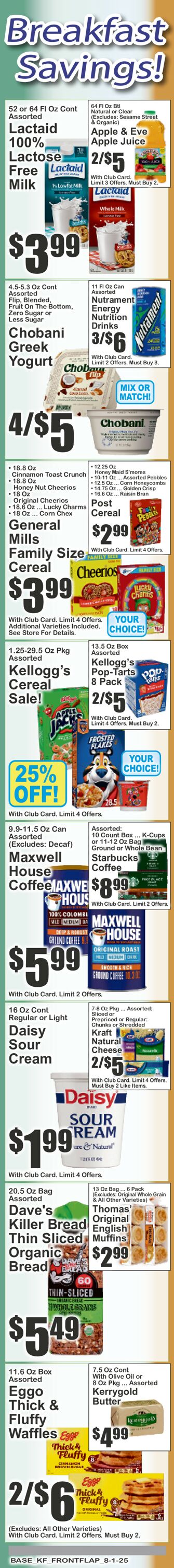 Catalogue Key Food from 08/01/2025