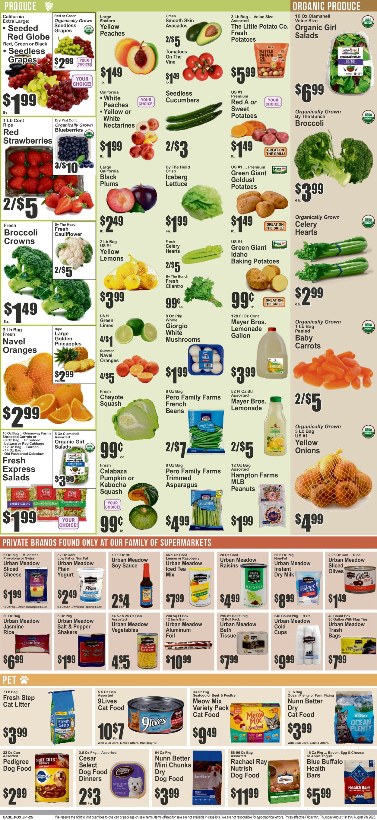 Catalogue Key Food from 08/01/2025