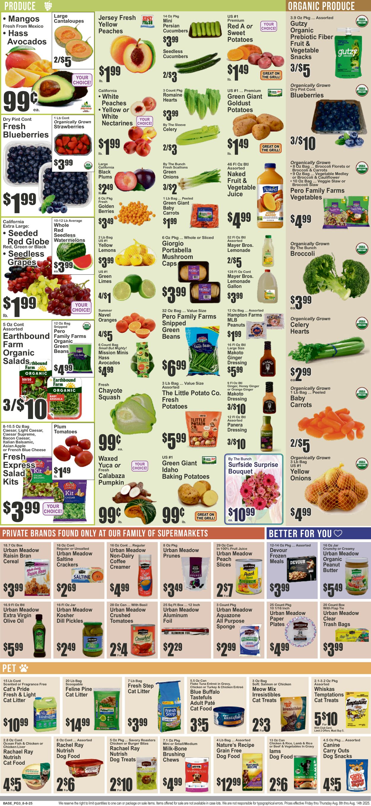 Catalogue Key Food from 08/08/2025
