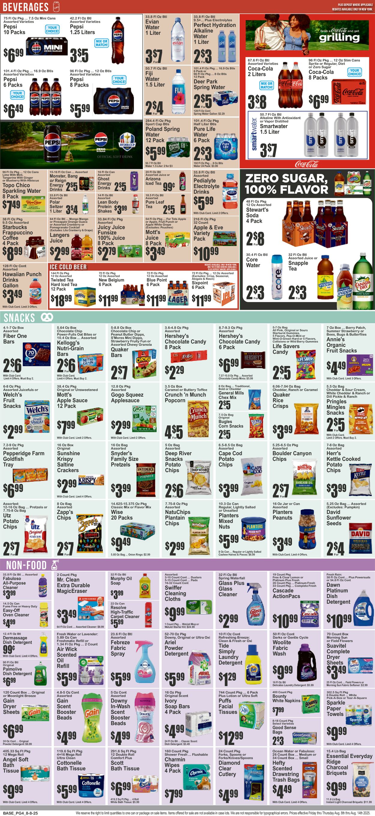 Catalogue Key Food from 08/08/2025