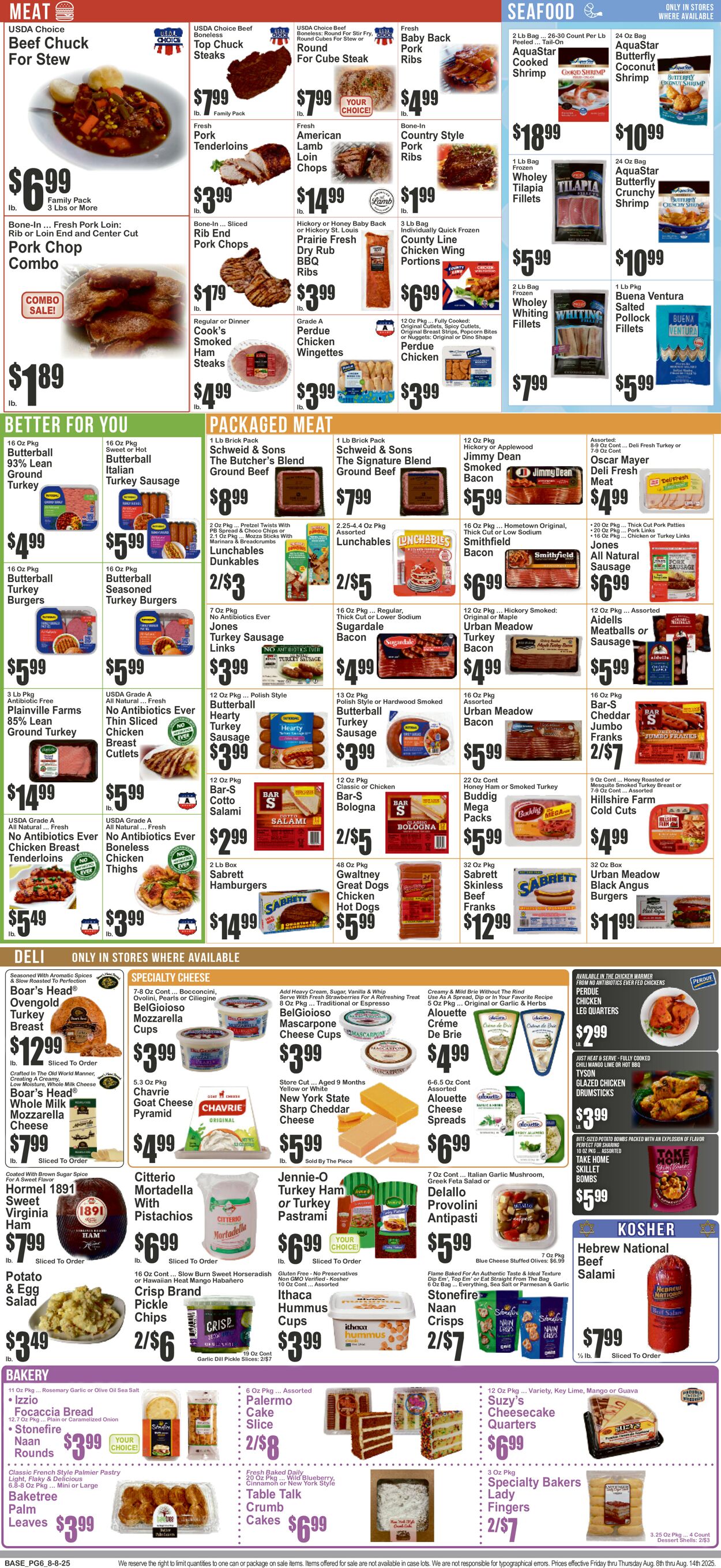 Catalogue Key Food from 08/08/2025