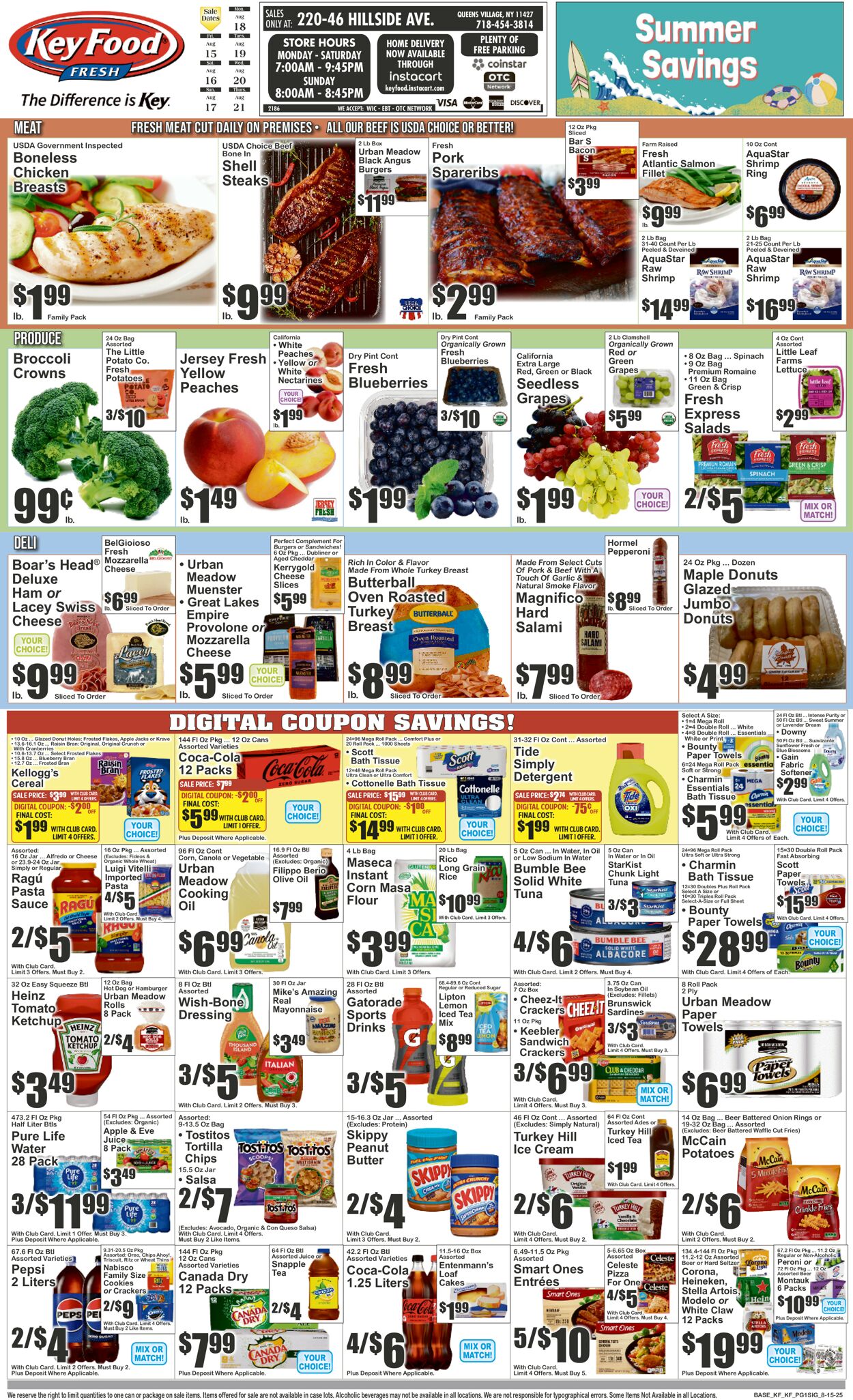 Catalogue Key Food from 08/15/2025