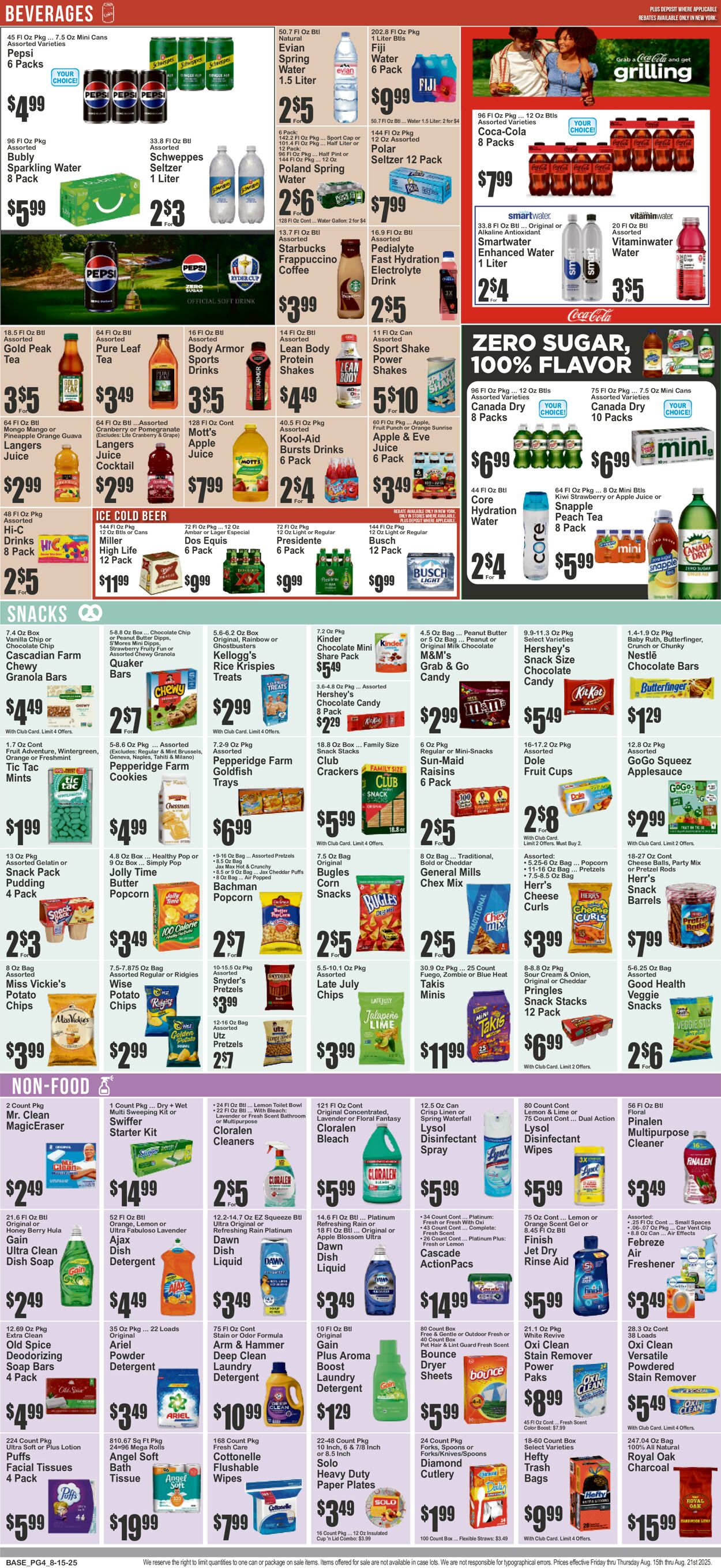 Catalogue Key Food from 08/15/2025