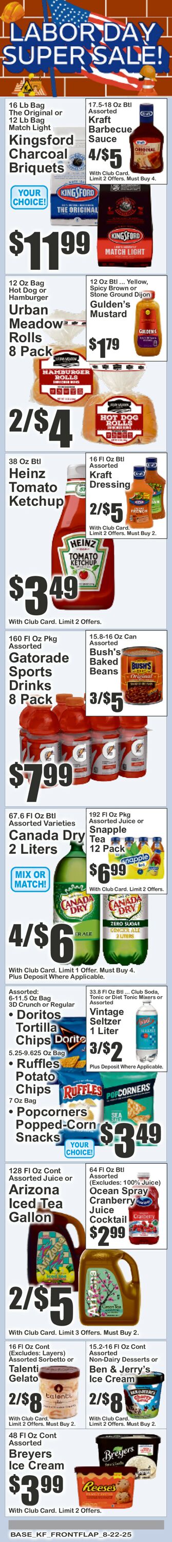 Catalogue Key Food from 08/22/2025