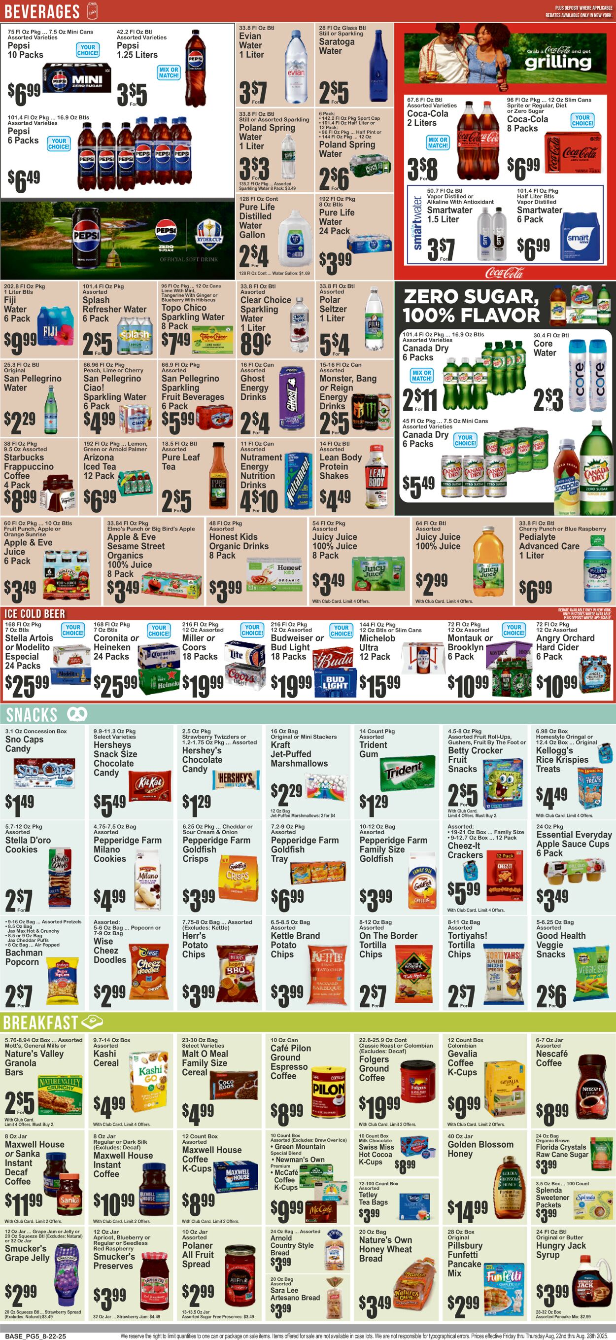 Catalogue Key Food from 08/22/2025