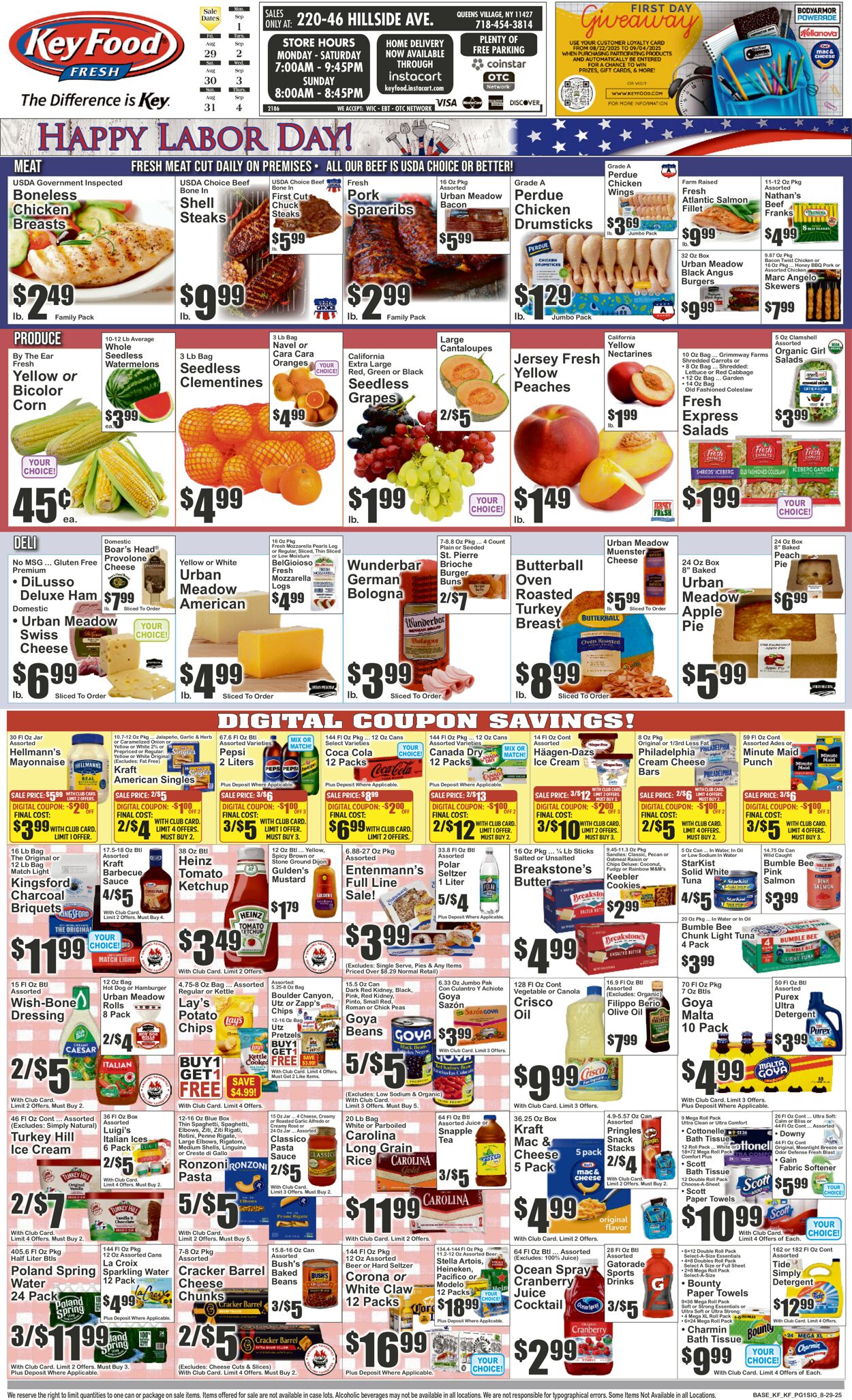 Catalogue Key Food from 08/29/2025