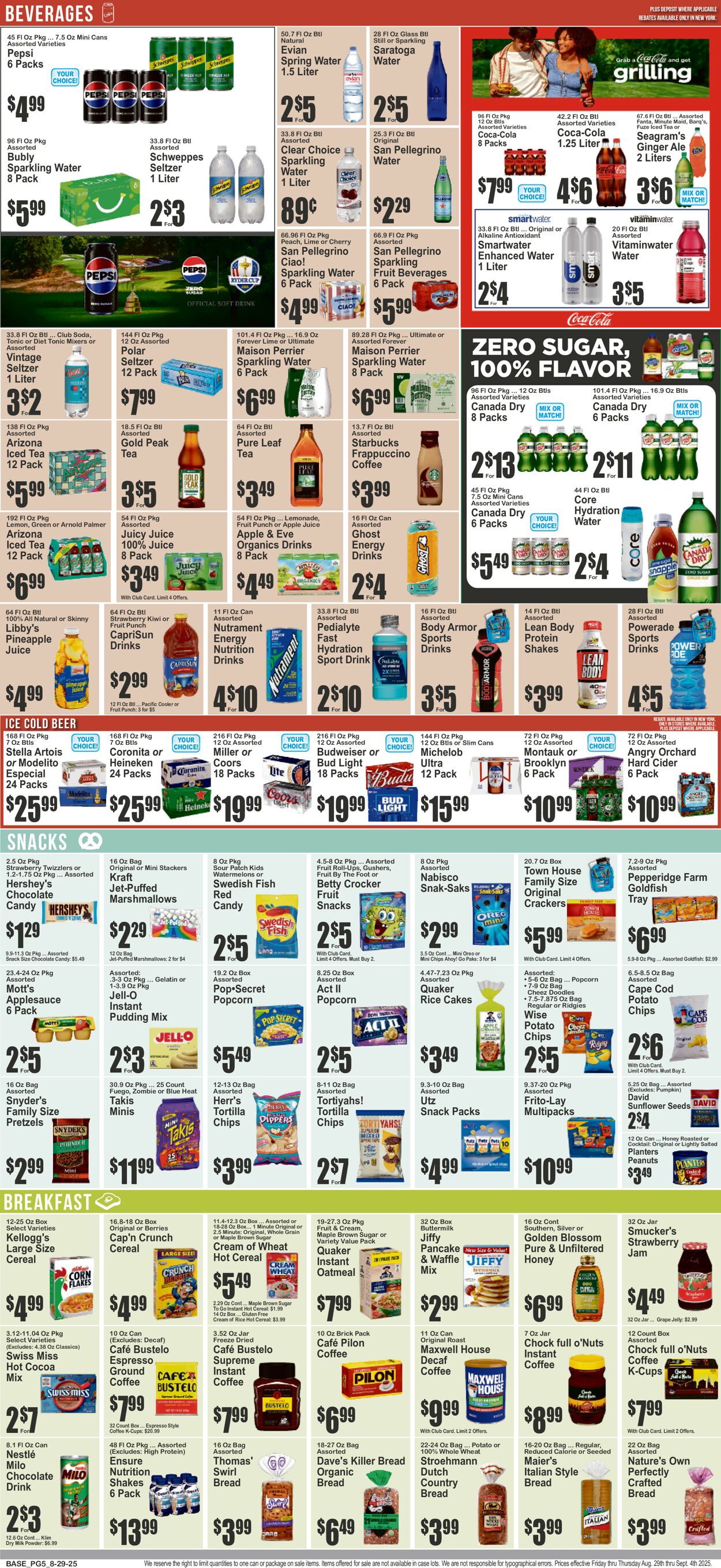 Catalogue Key Food from 08/29/2025