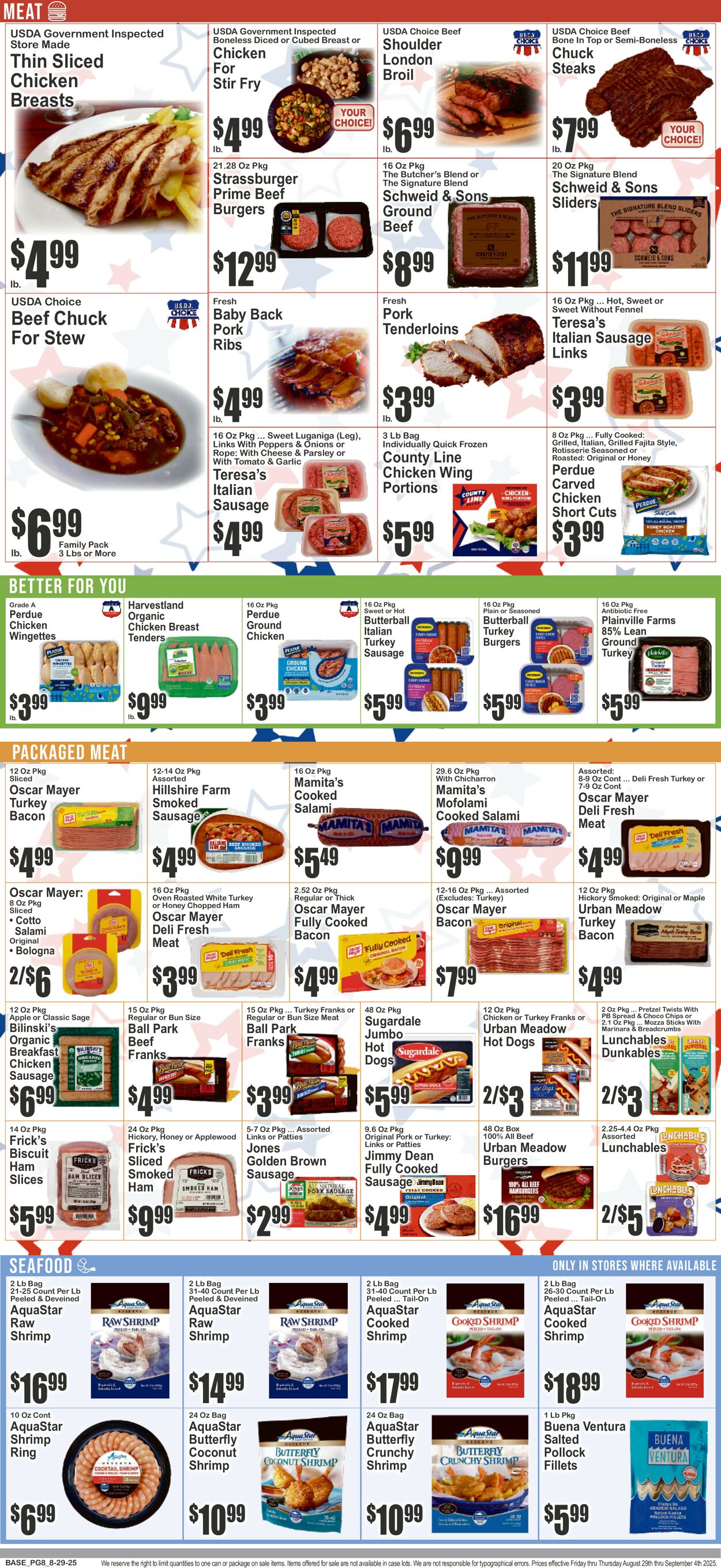 Catalogue Key Food from 08/29/2025