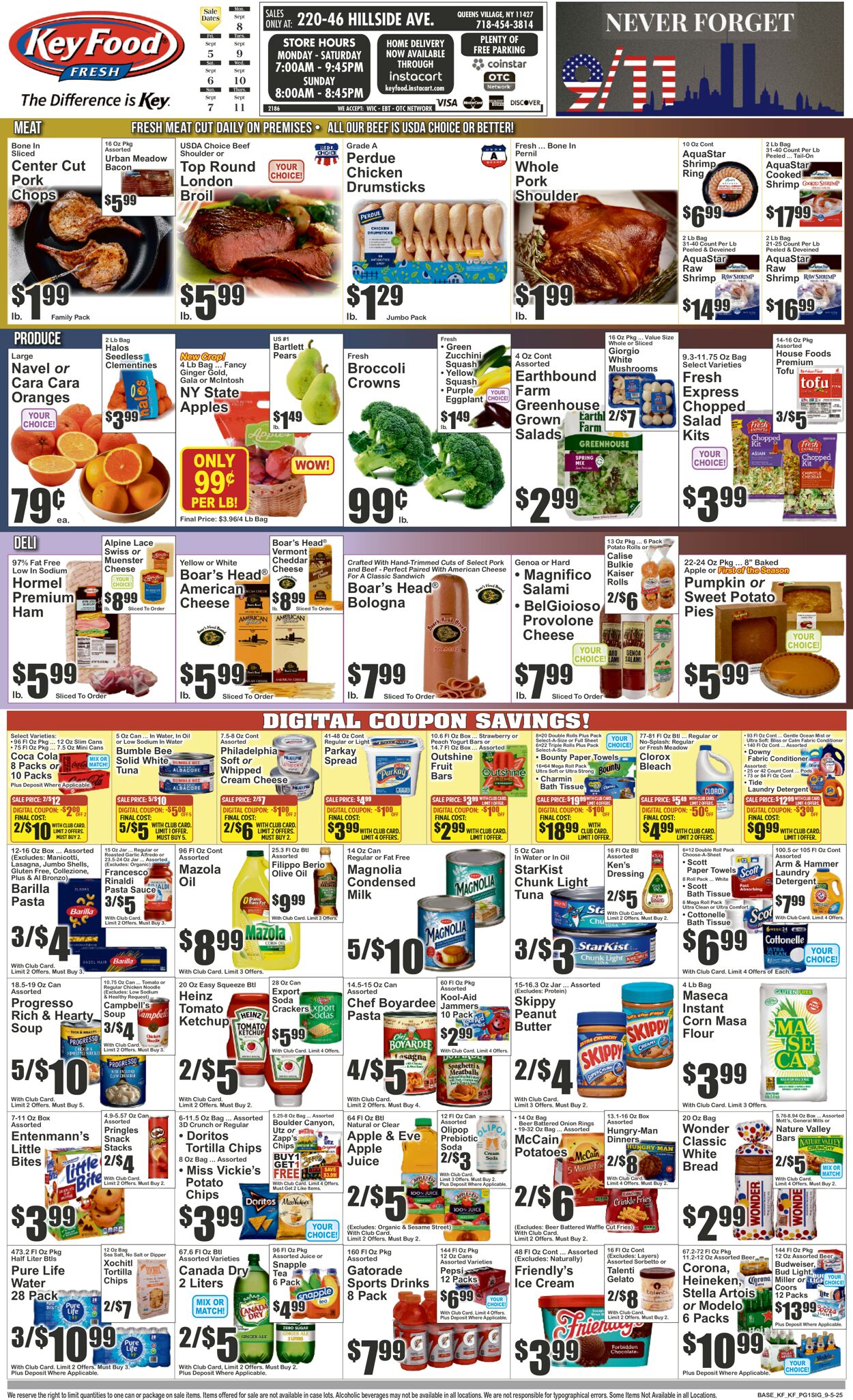 Catalogue Key Food from 09/05/2025