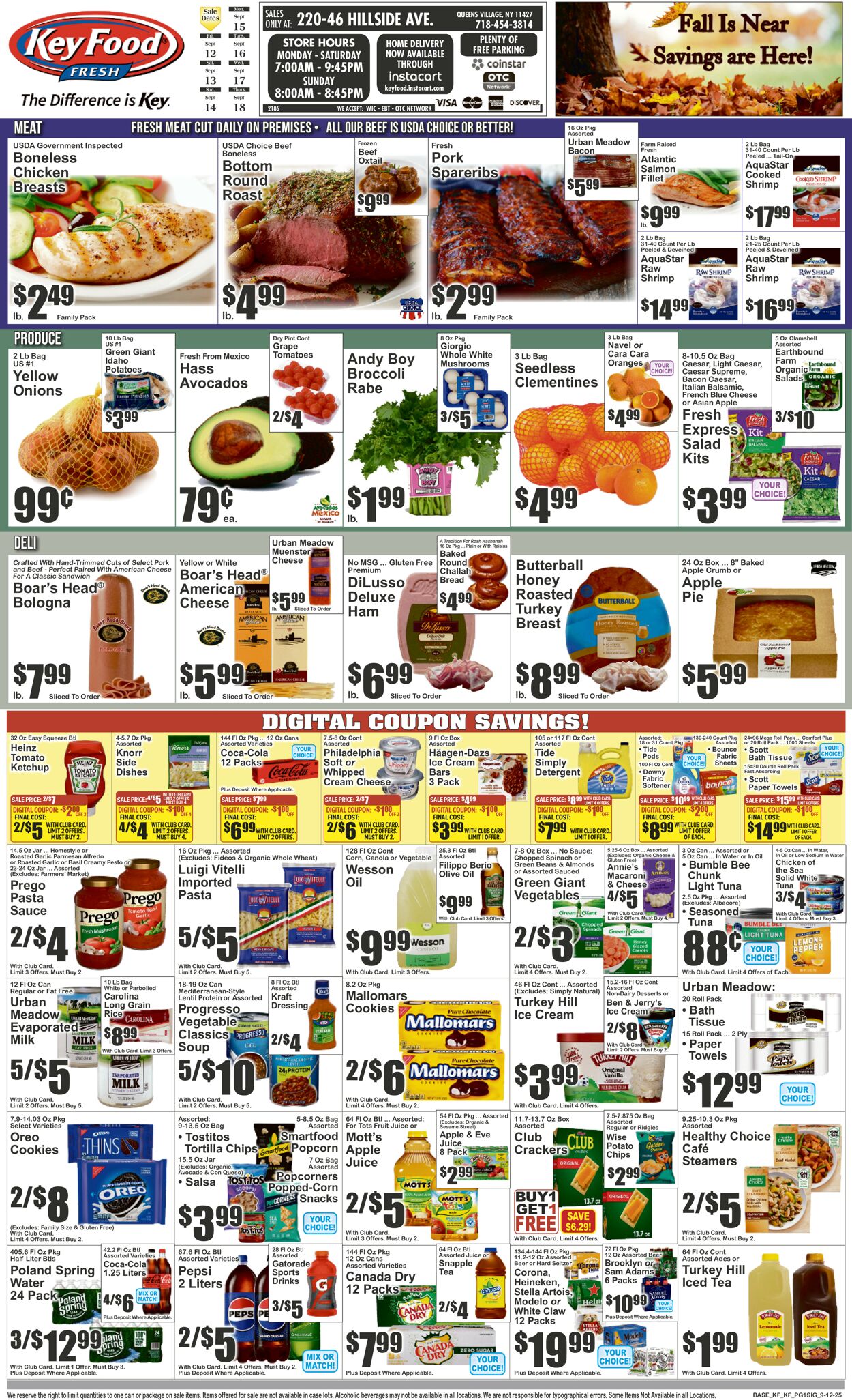 Catalogue Key Food from 09/12/2025