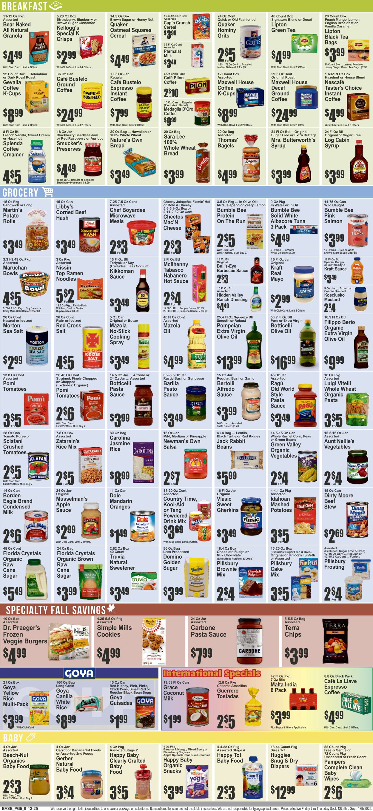 Catalogue Key Food from 09/12/2025