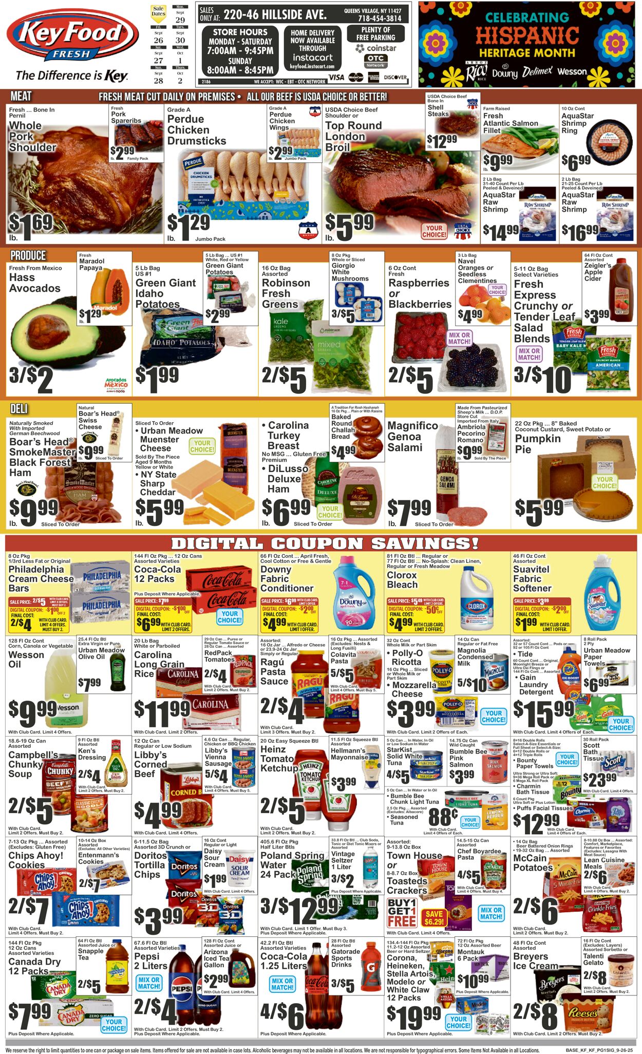 Catalogue Key Food from 09/26/2025