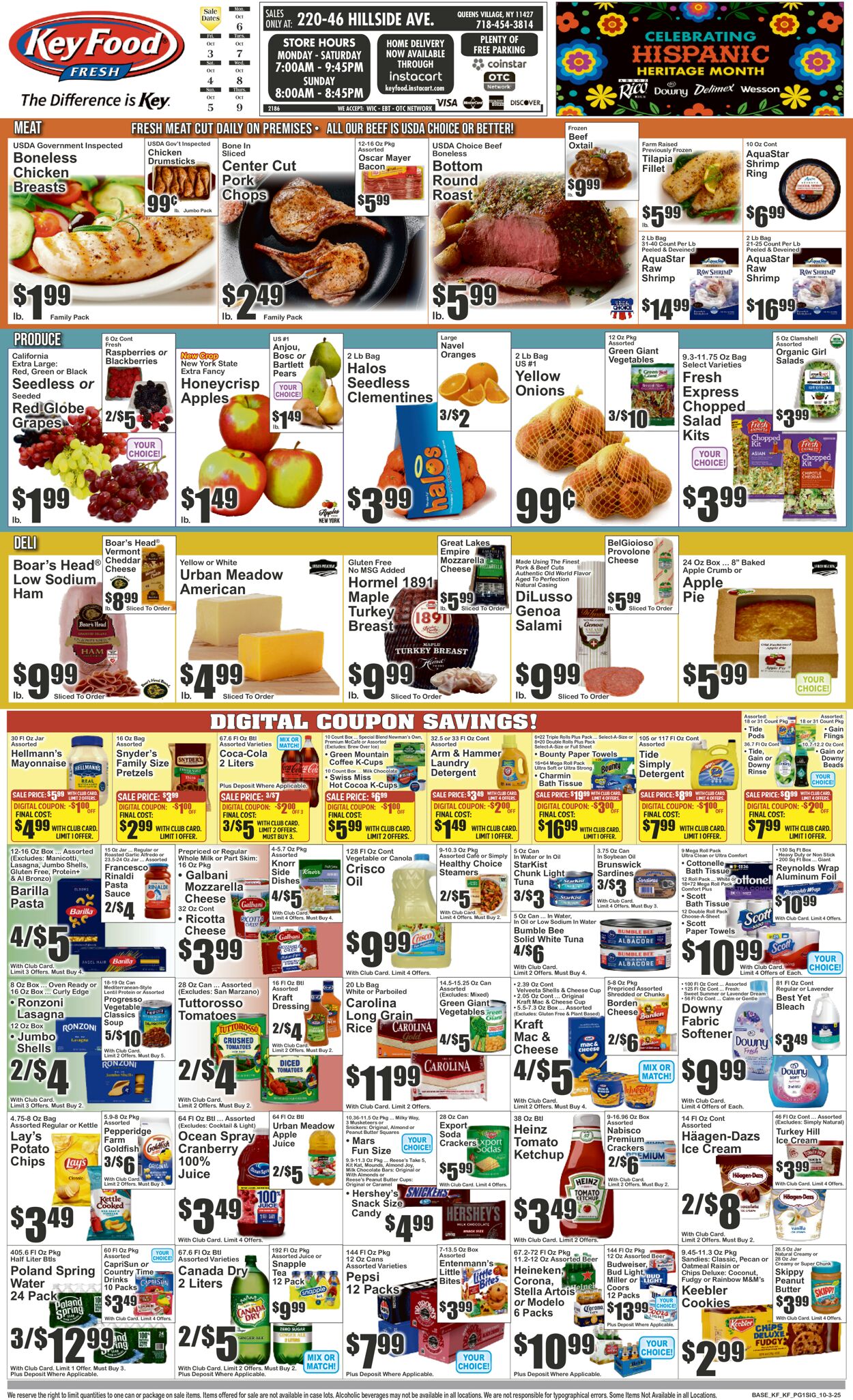Catalogue Key Food from 10/03/2025