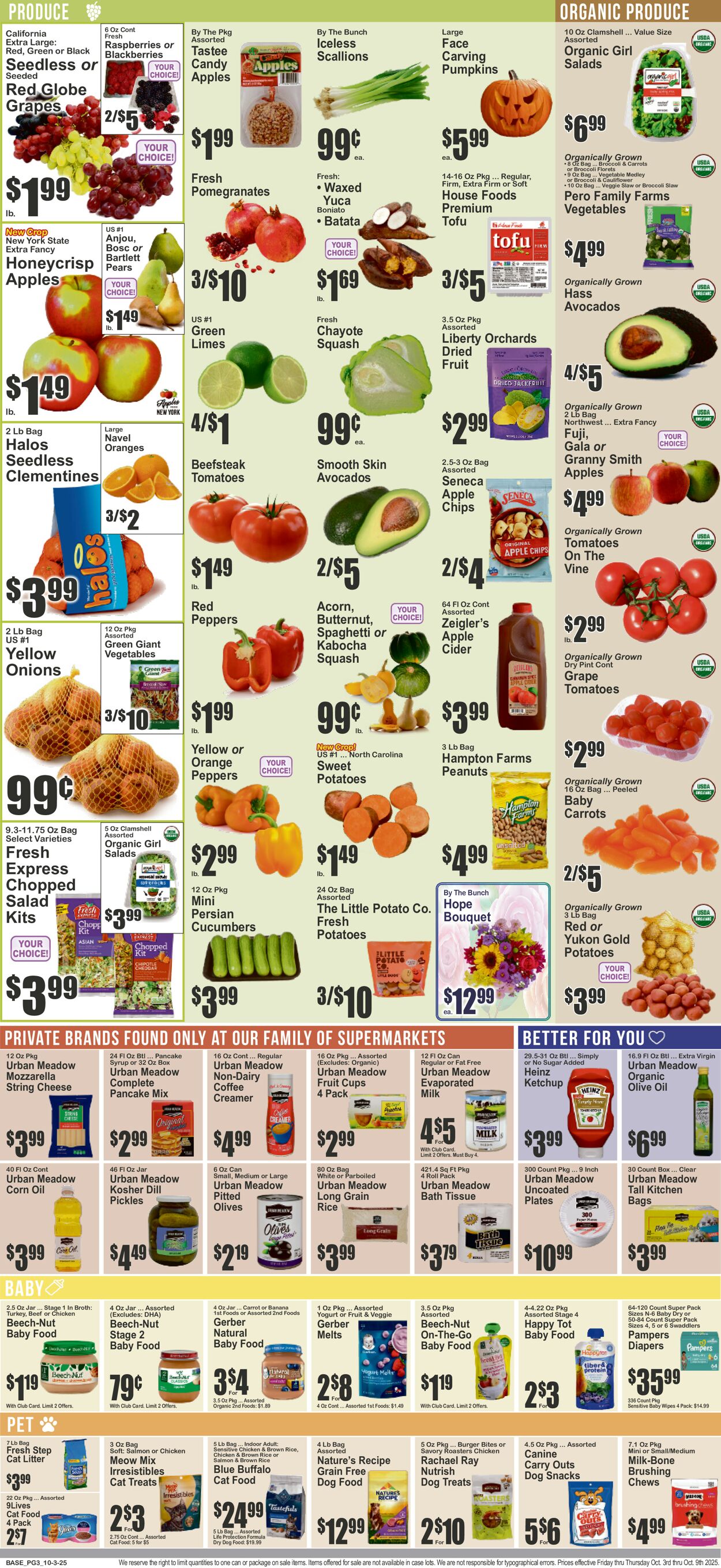 Catalogue Key Food from 10/03/2025