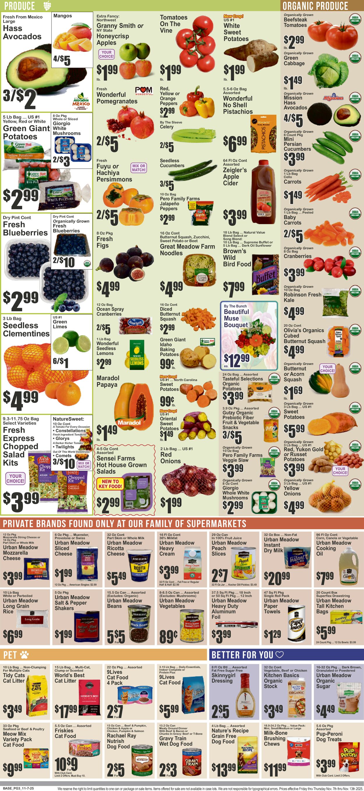 Catalogue Key Food from 11/07/2025
