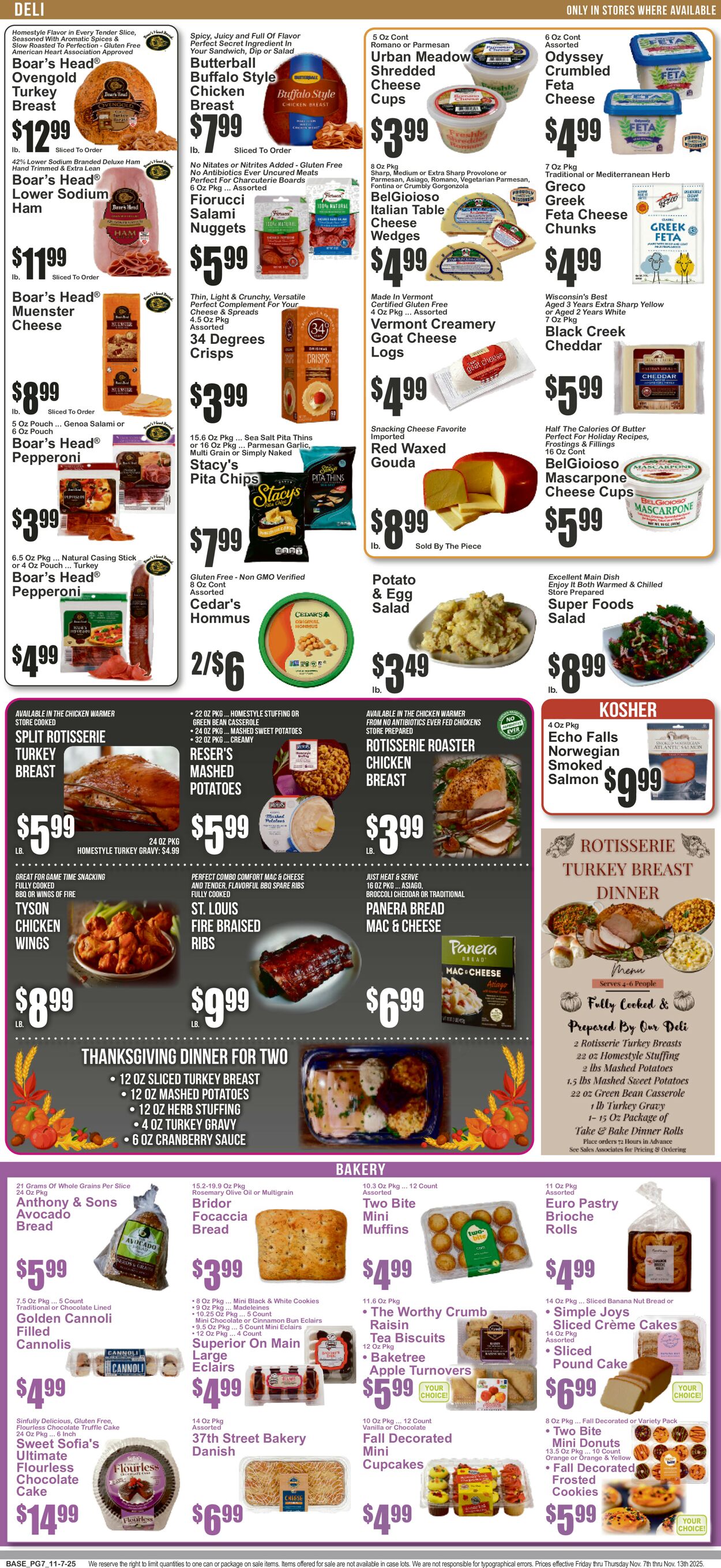 Catalogue Key Food from 11/07/2025