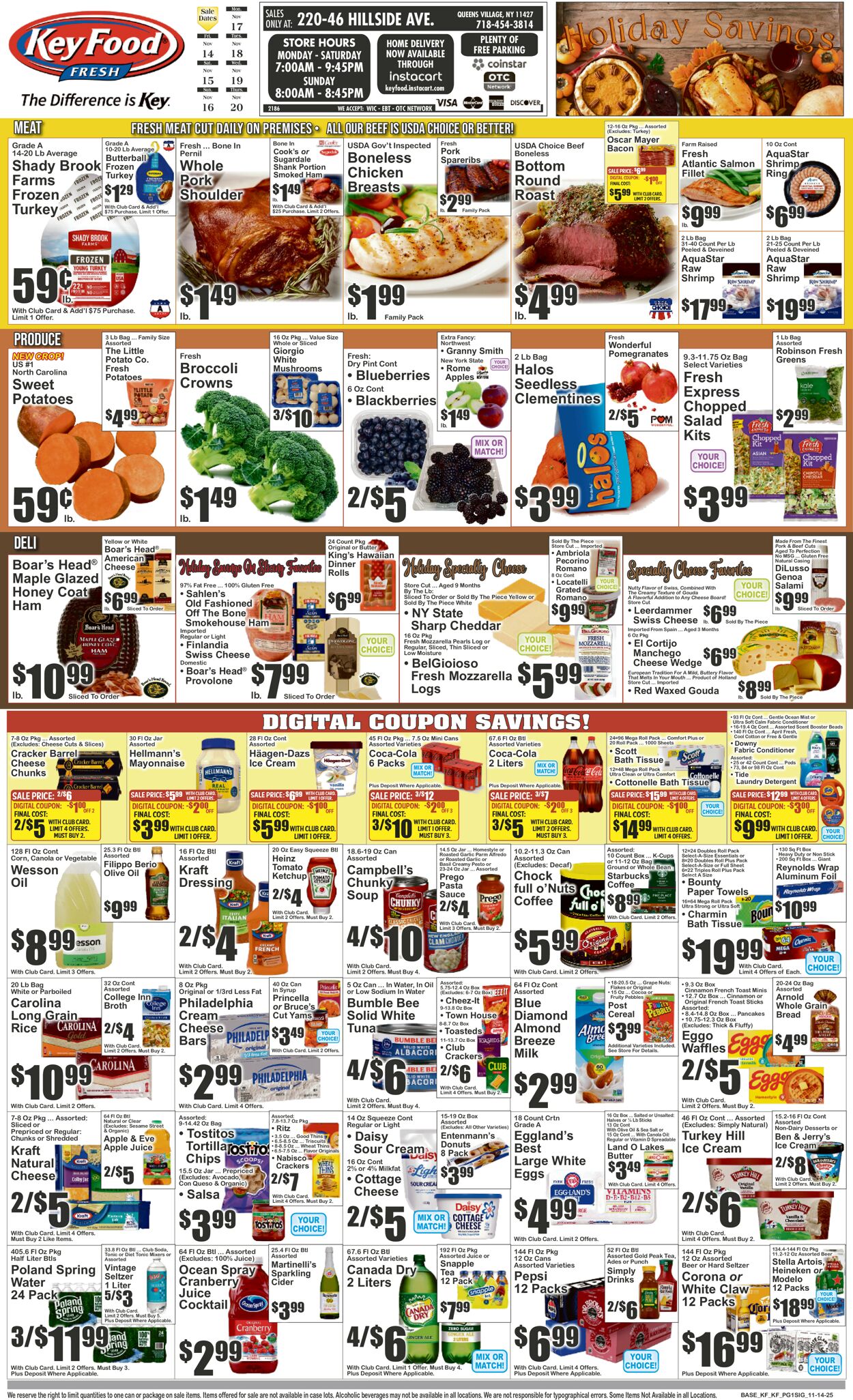 Catalogue Key Food from 11/14/2025