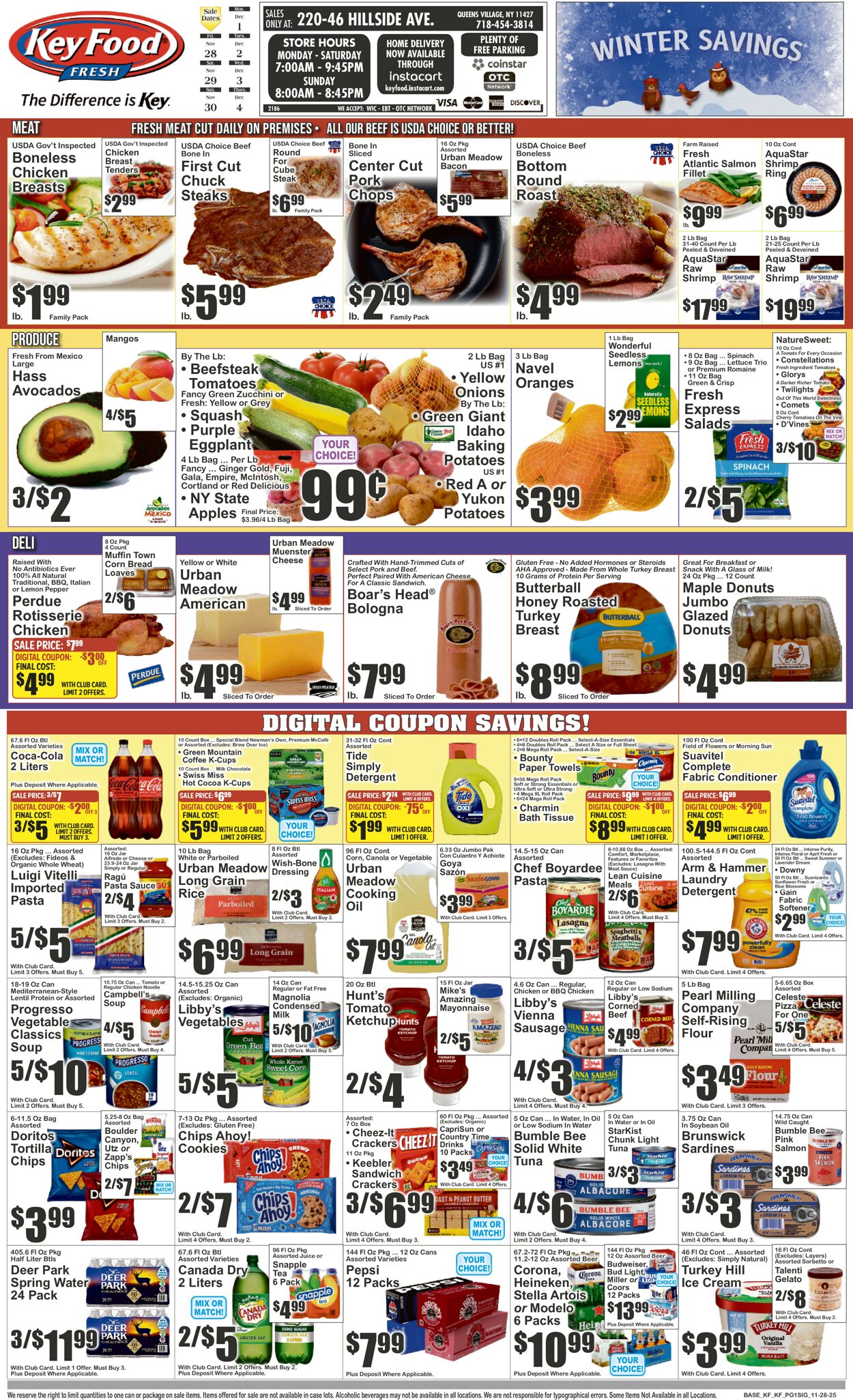Catalogue Key Food from 11/28/2025