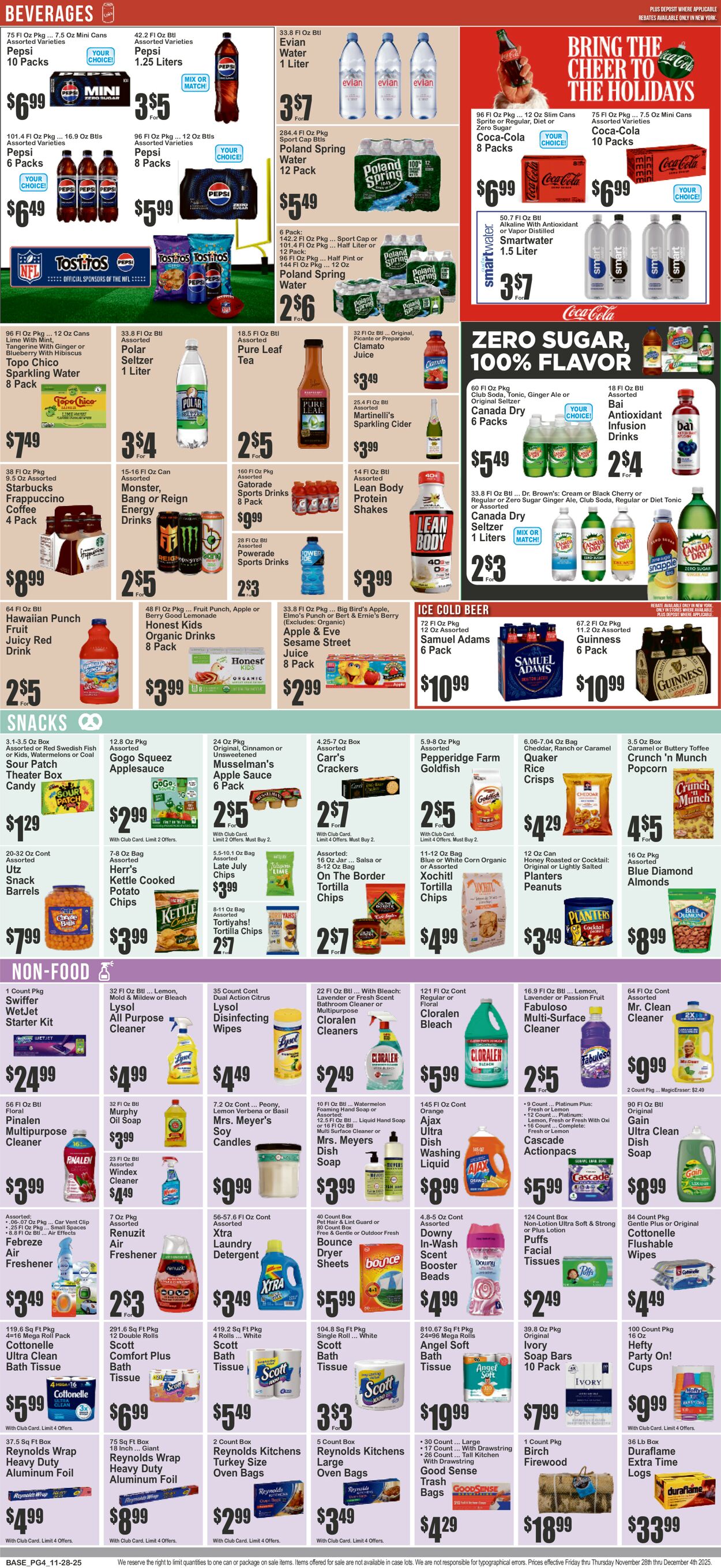 Catalogue Key Food from 11/28/2025