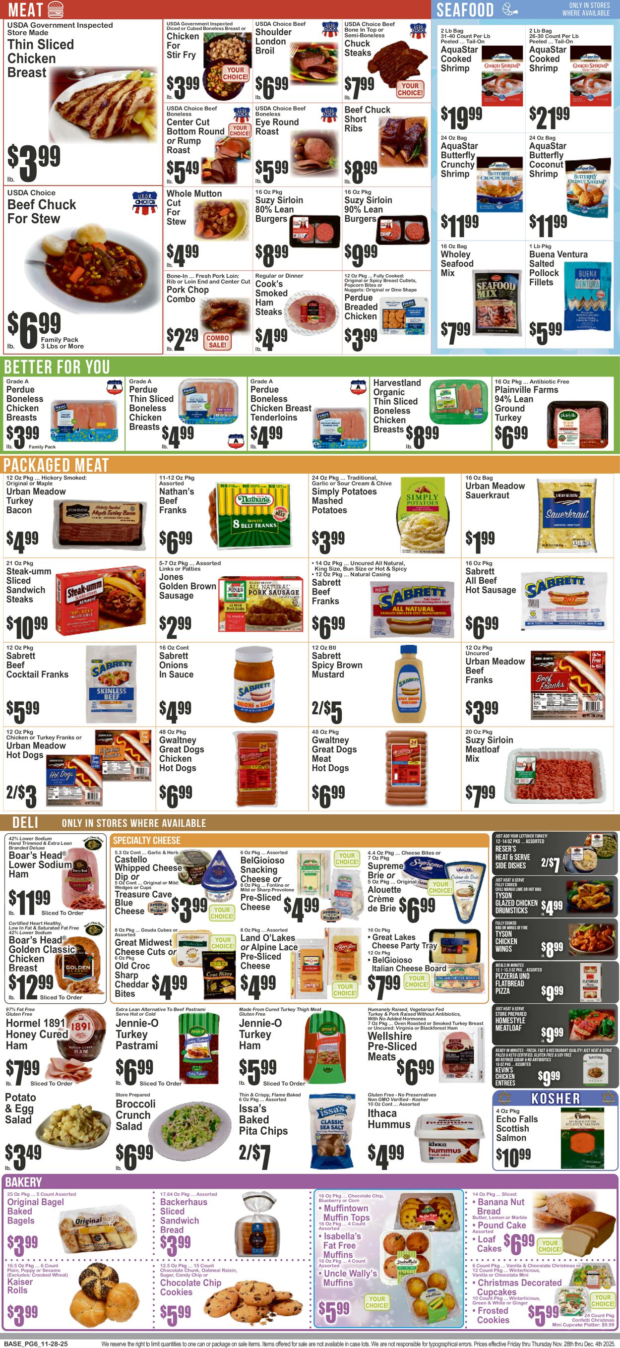 Catalogue Key Food from 11/28/2025