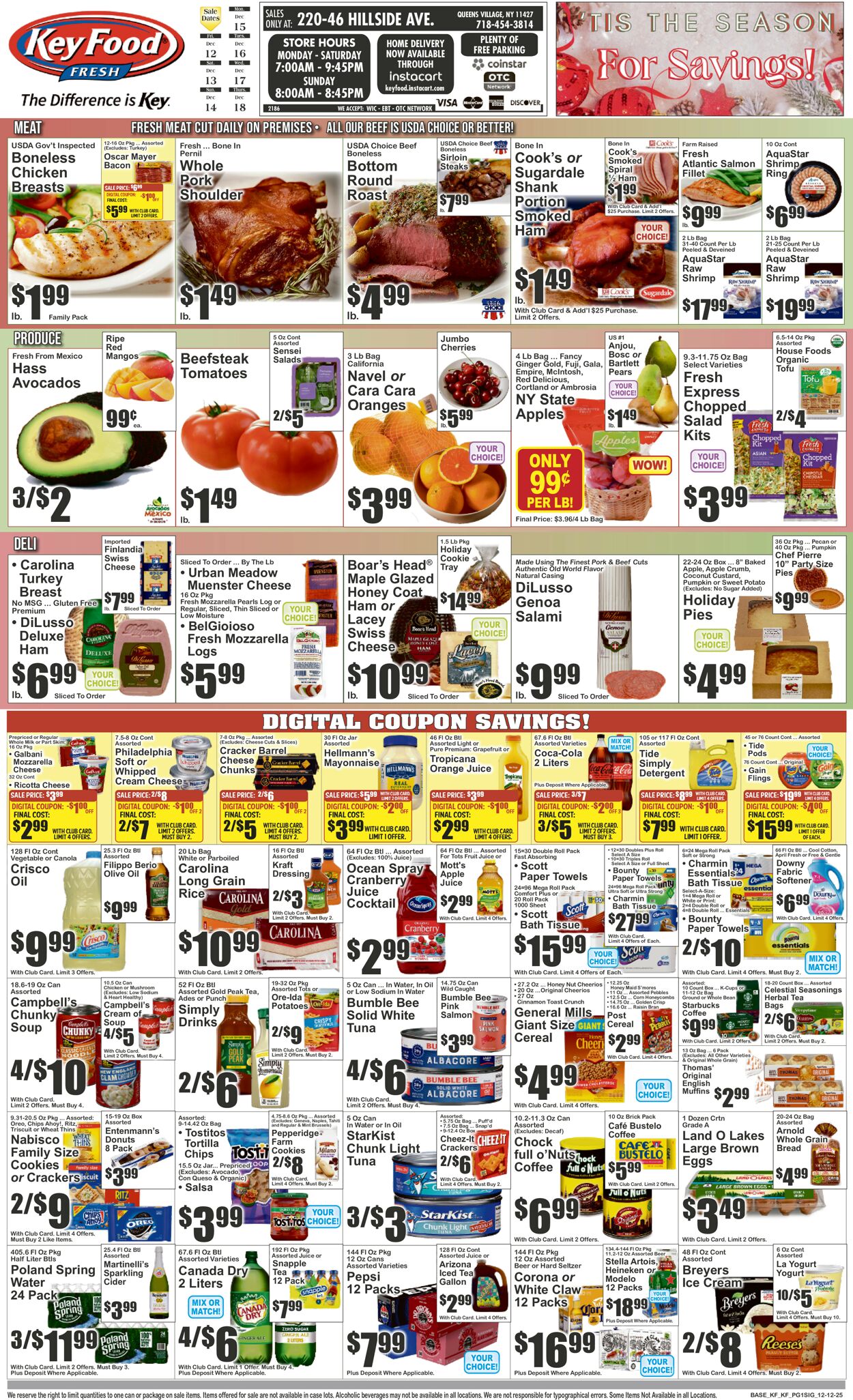 Catalogue Key Food from 12/12/2025