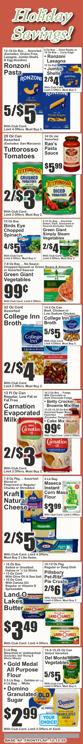 Catalogue Key Food from 12/12/2025