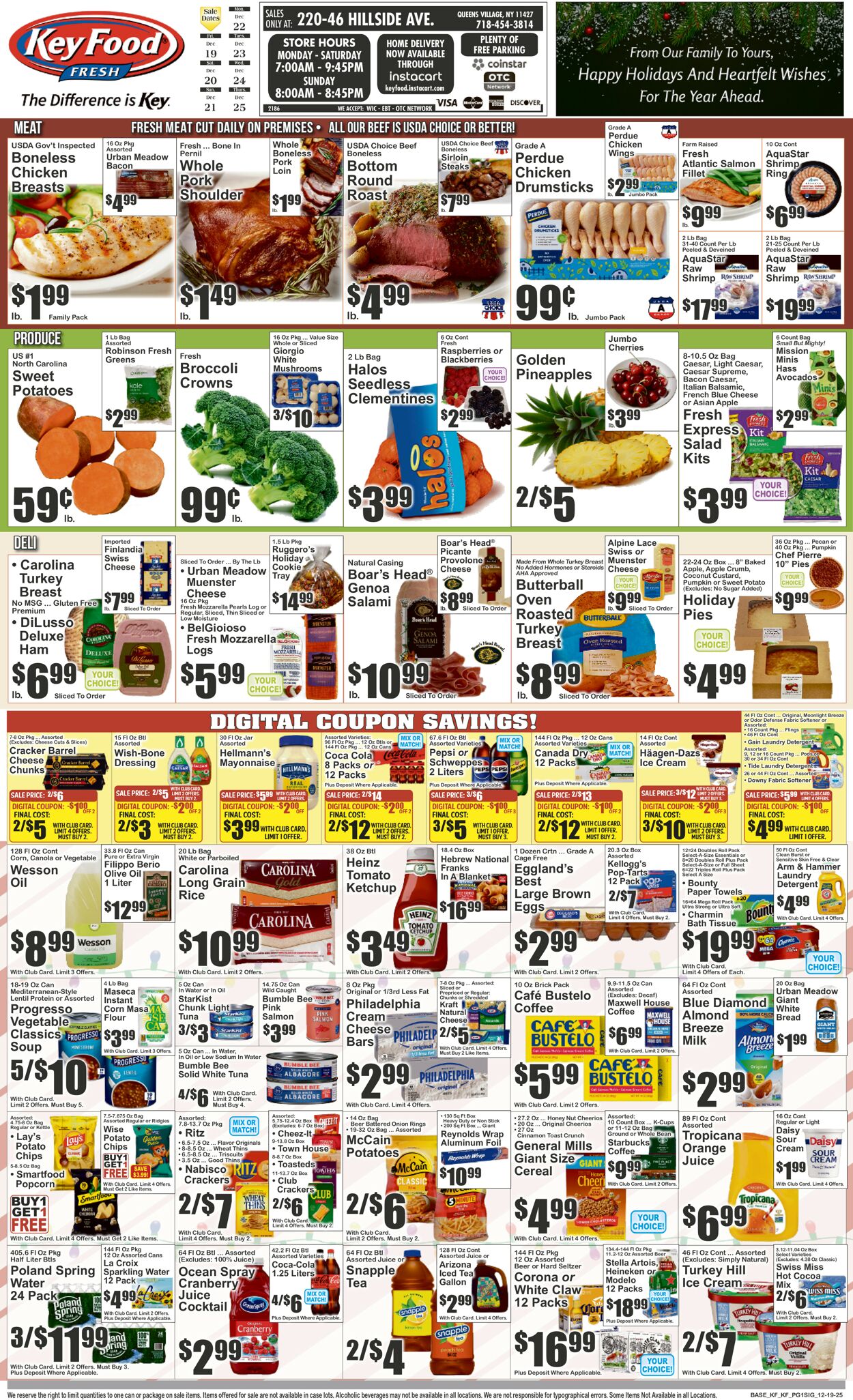 Catalogue Key Food from 12/19/2025