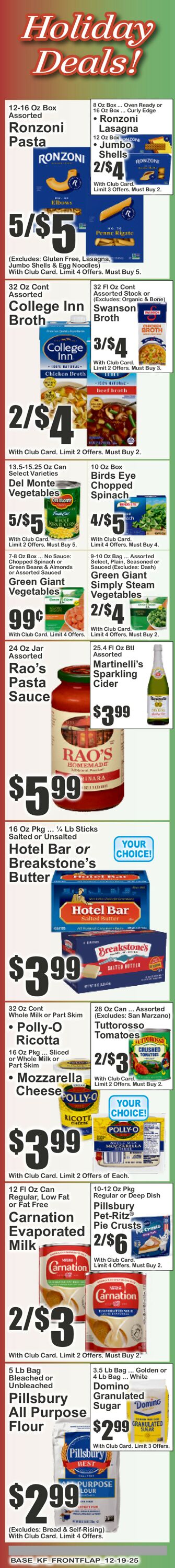 Catalogue Key Food from 12/19/2025