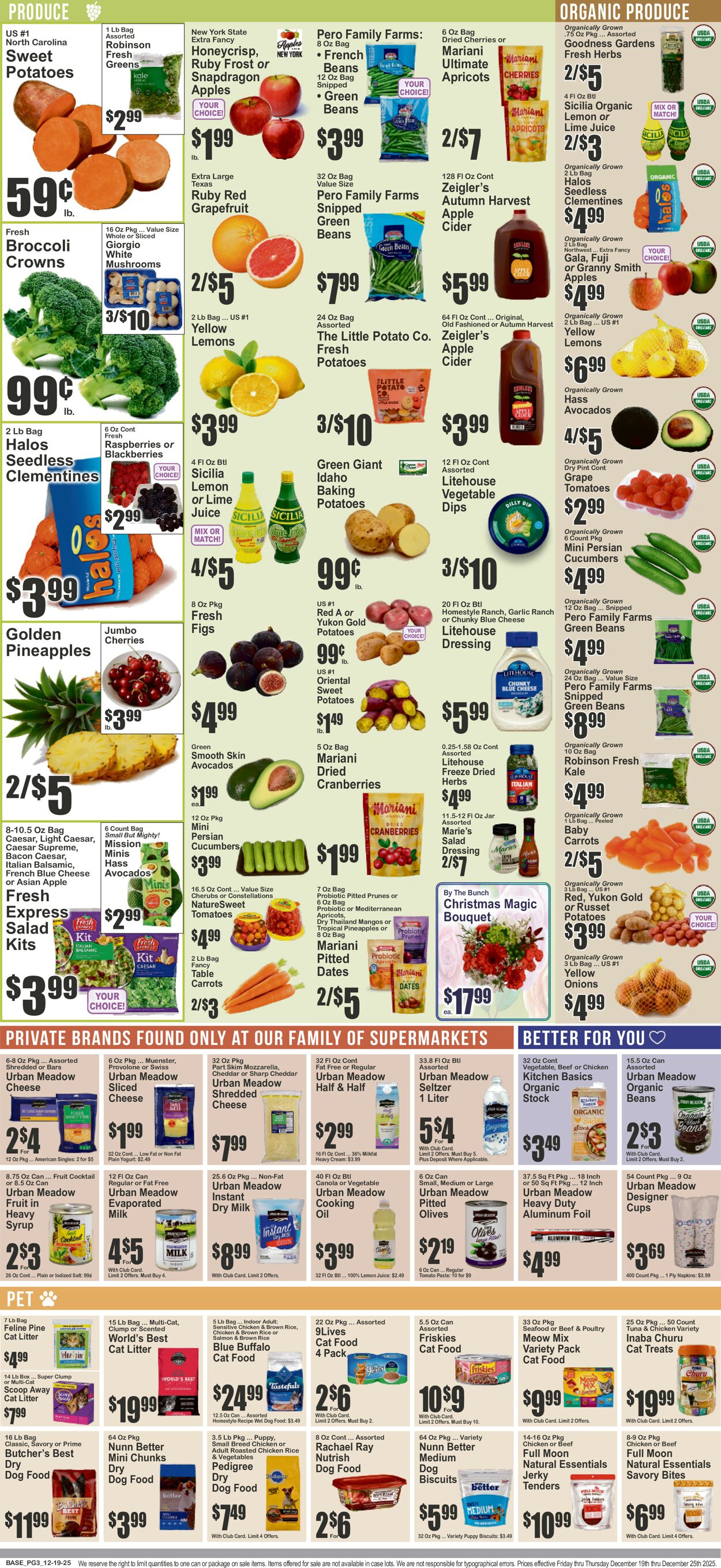 Catalogue Key Food from 12/19/2025