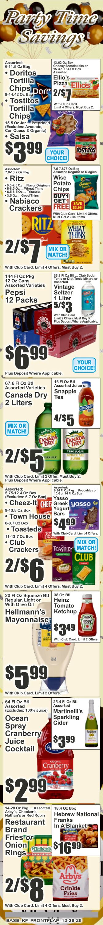 Catalogue Key Food from 12/26/2025