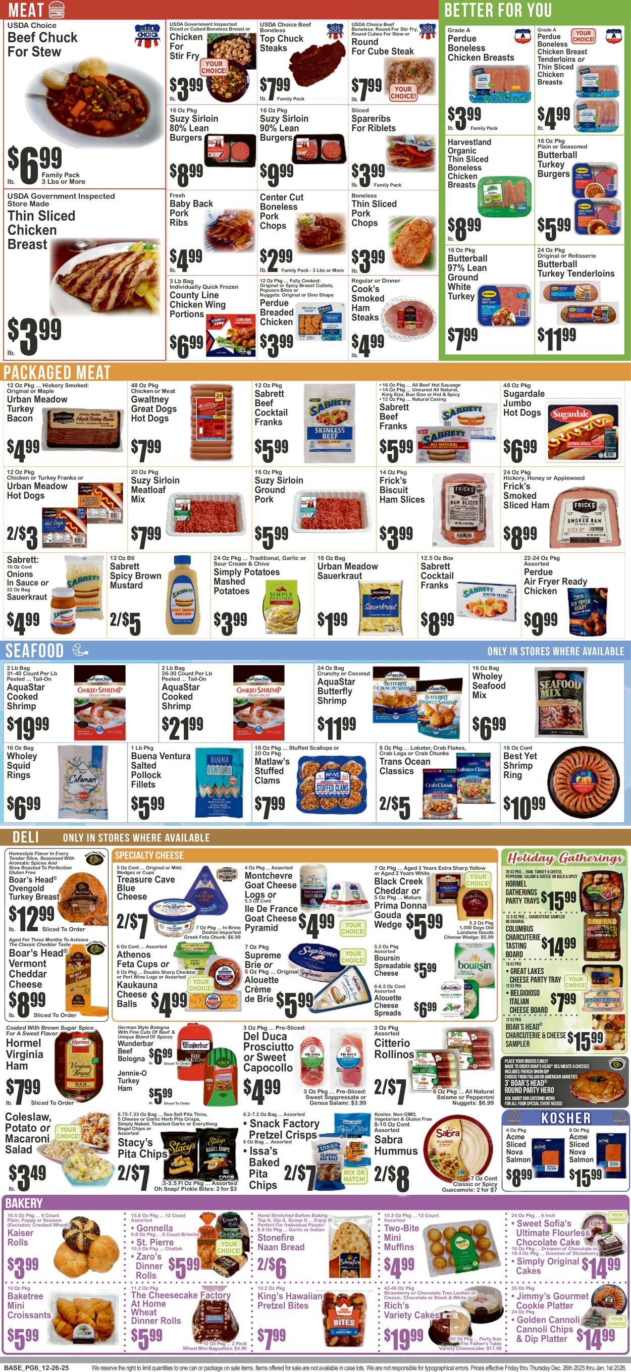 Catalogue Key Food from 12/26/2025