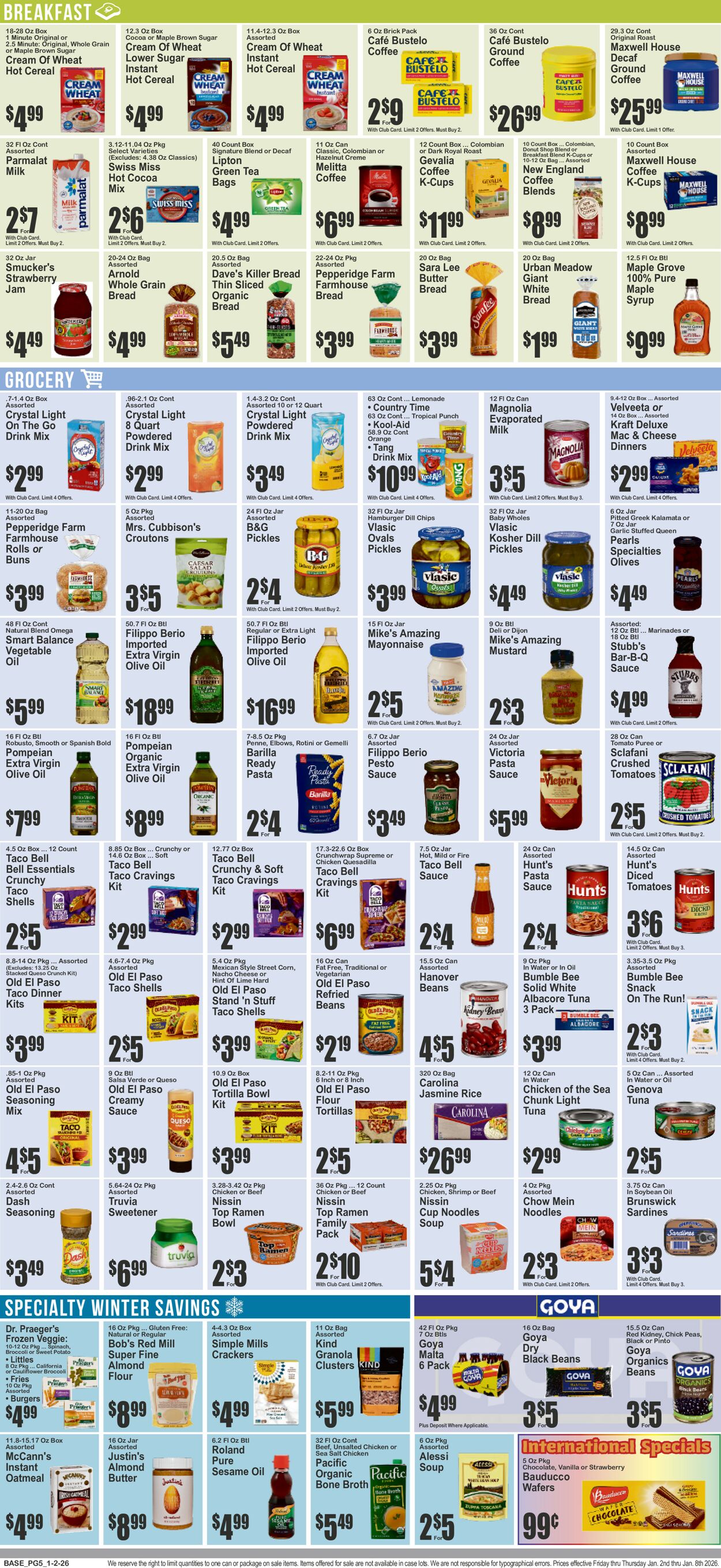 Catalogue Key Food from 01/02/2026