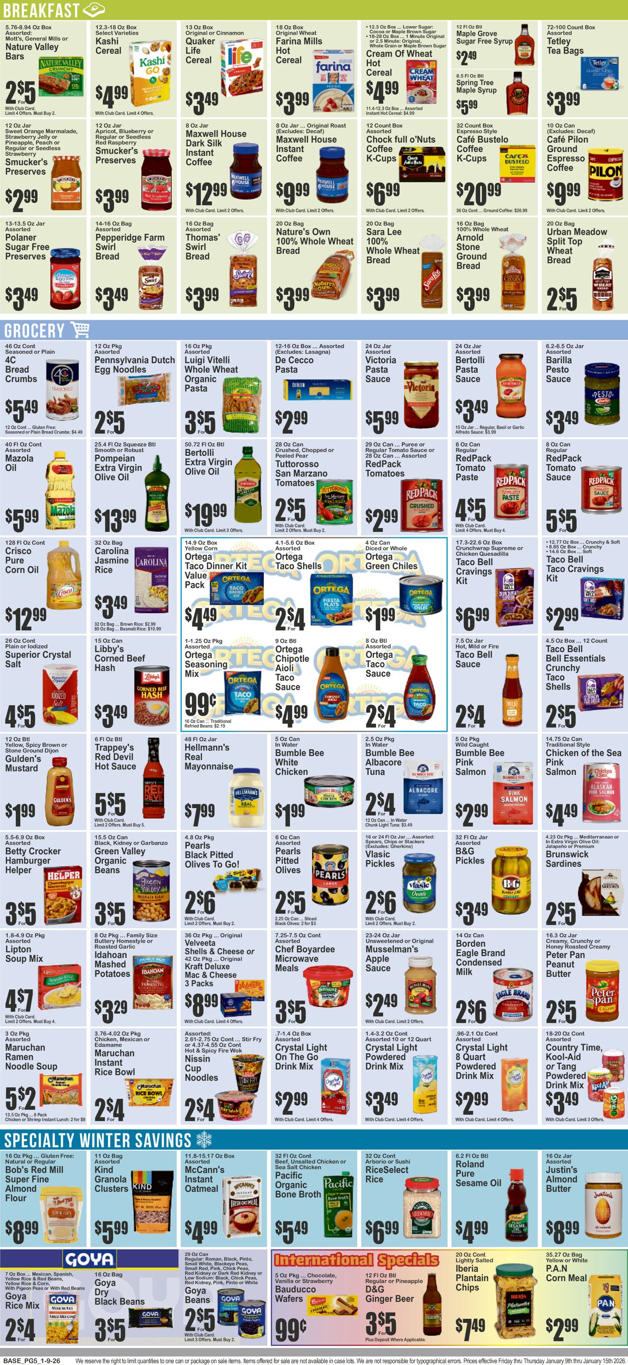 Catalogue Key Food from 01/09/2026