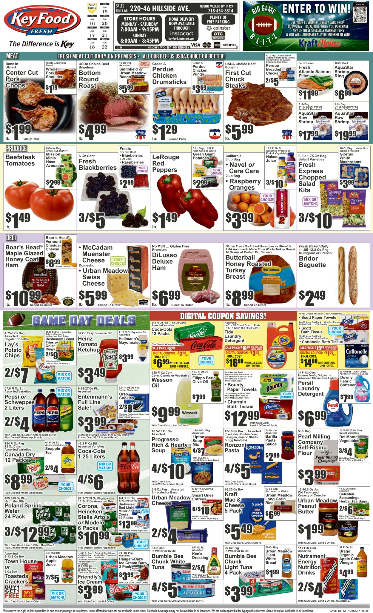 Catalogue Key Food from 01/16/2026