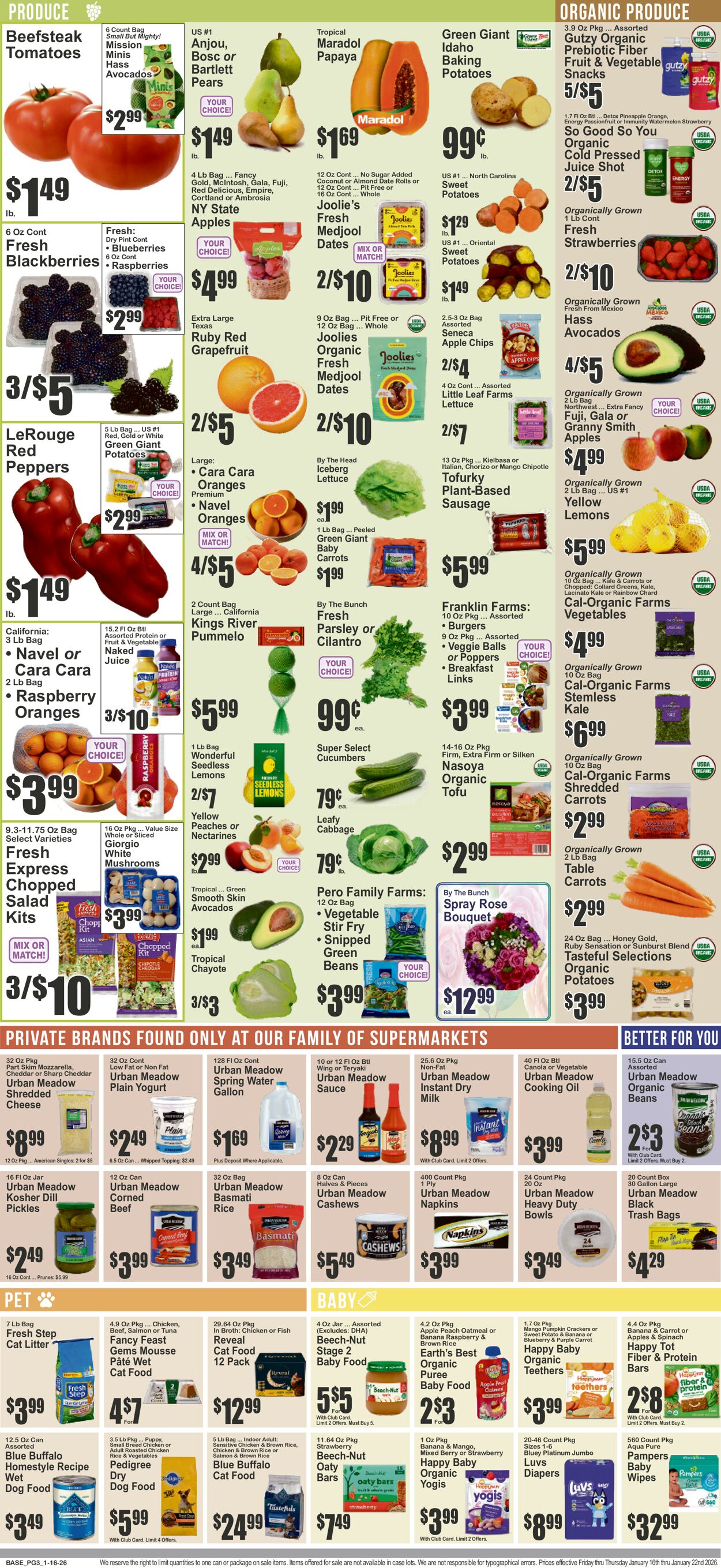 Catalogue Key Food from 01/16/2026