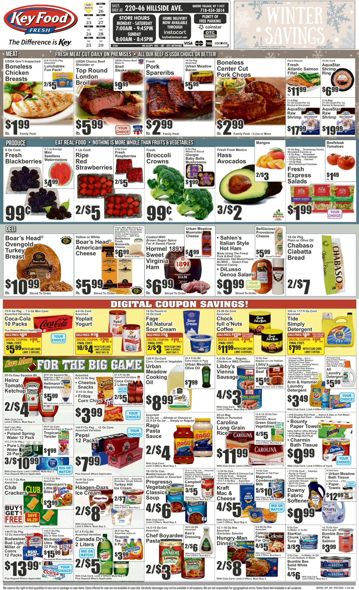 Catalogue Key Food from 01/23/2026