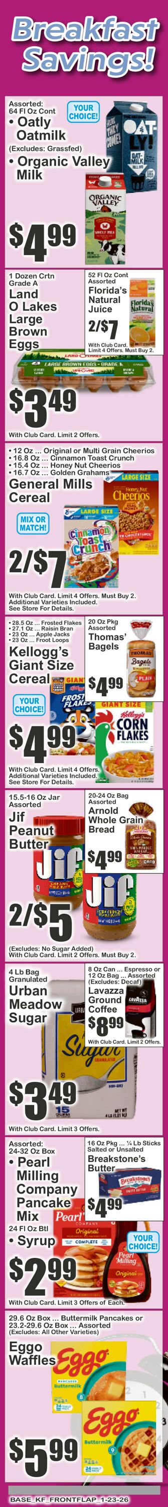 Catalogue Key Food from 01/23/2026