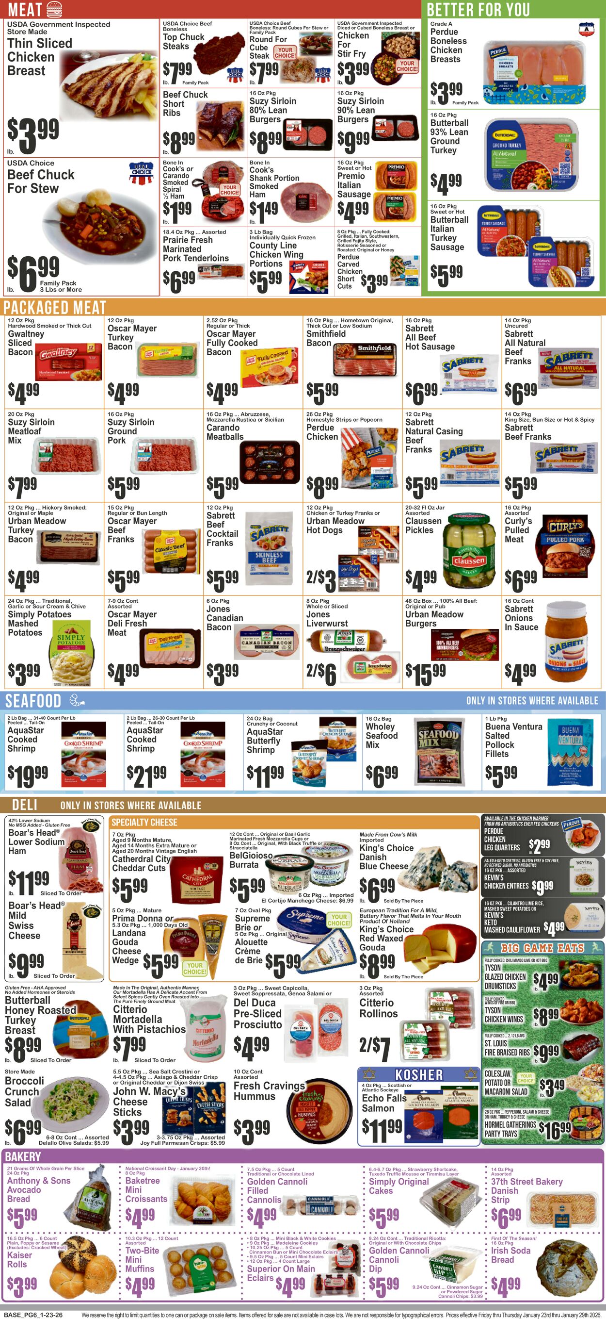 Catalogue Key Food from 01/23/2026